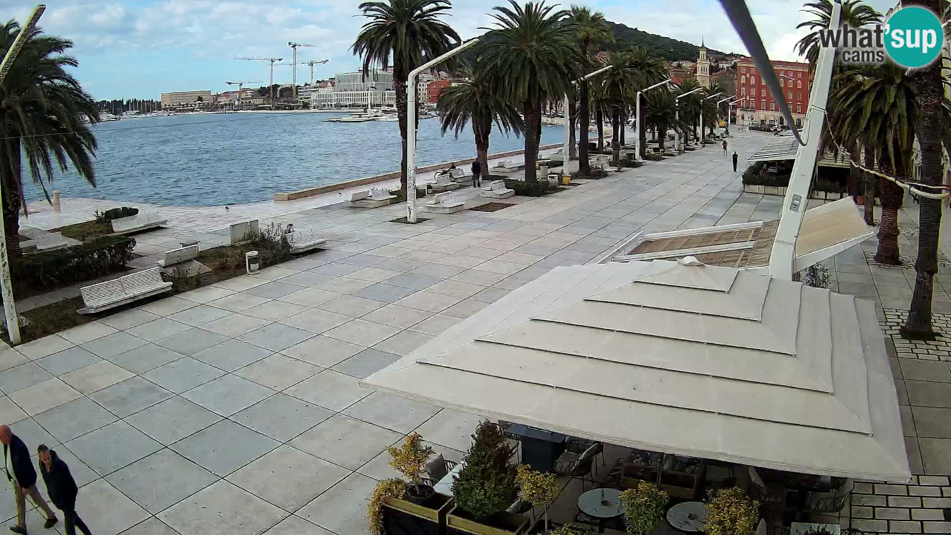 Live Webcam Split – view of Split riva