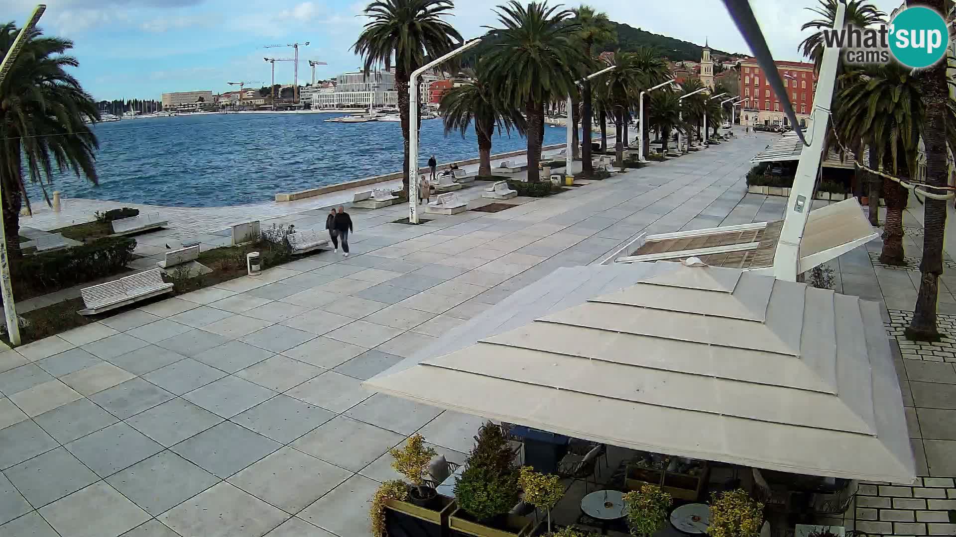 LIVE webcam Spalato riva