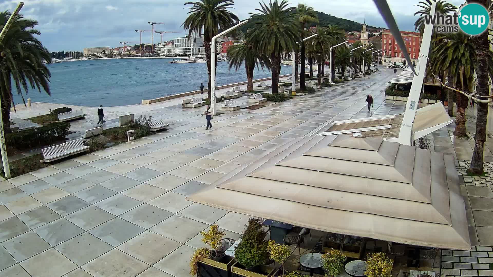 Split –  vista de Riva de Split