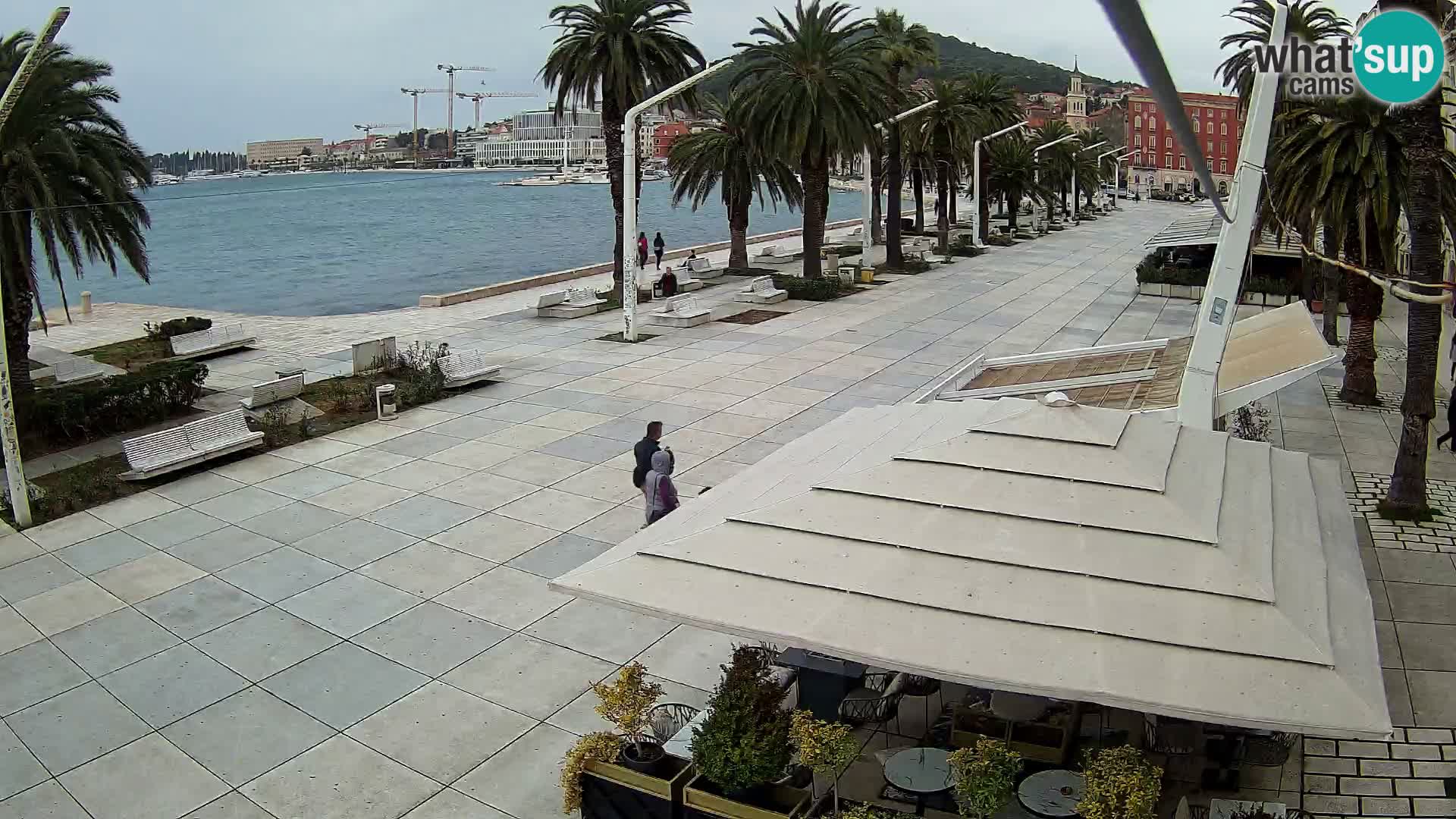 Split –  vue de Riva de Split