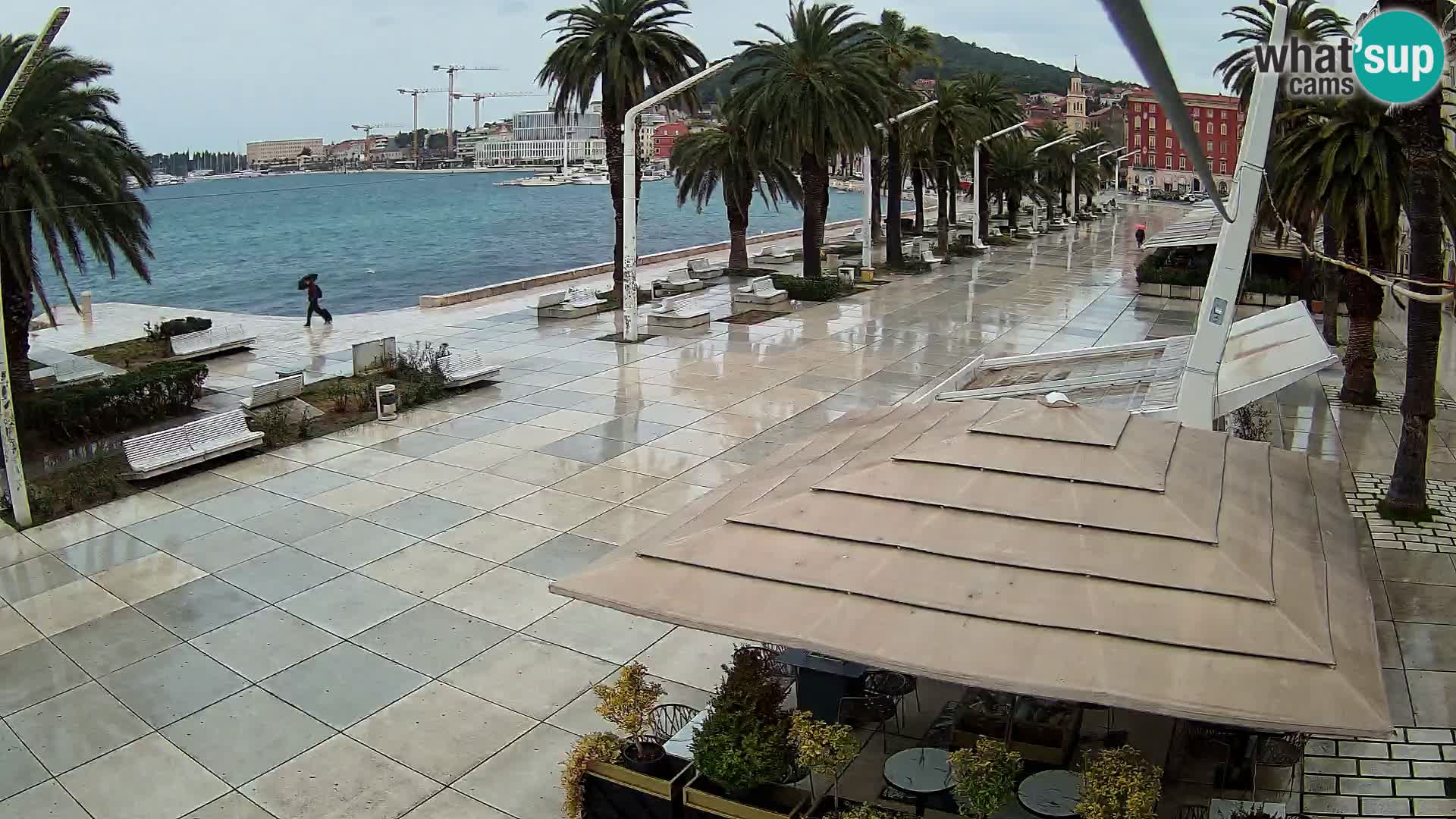 Split – Vista sulla riva di Spalato