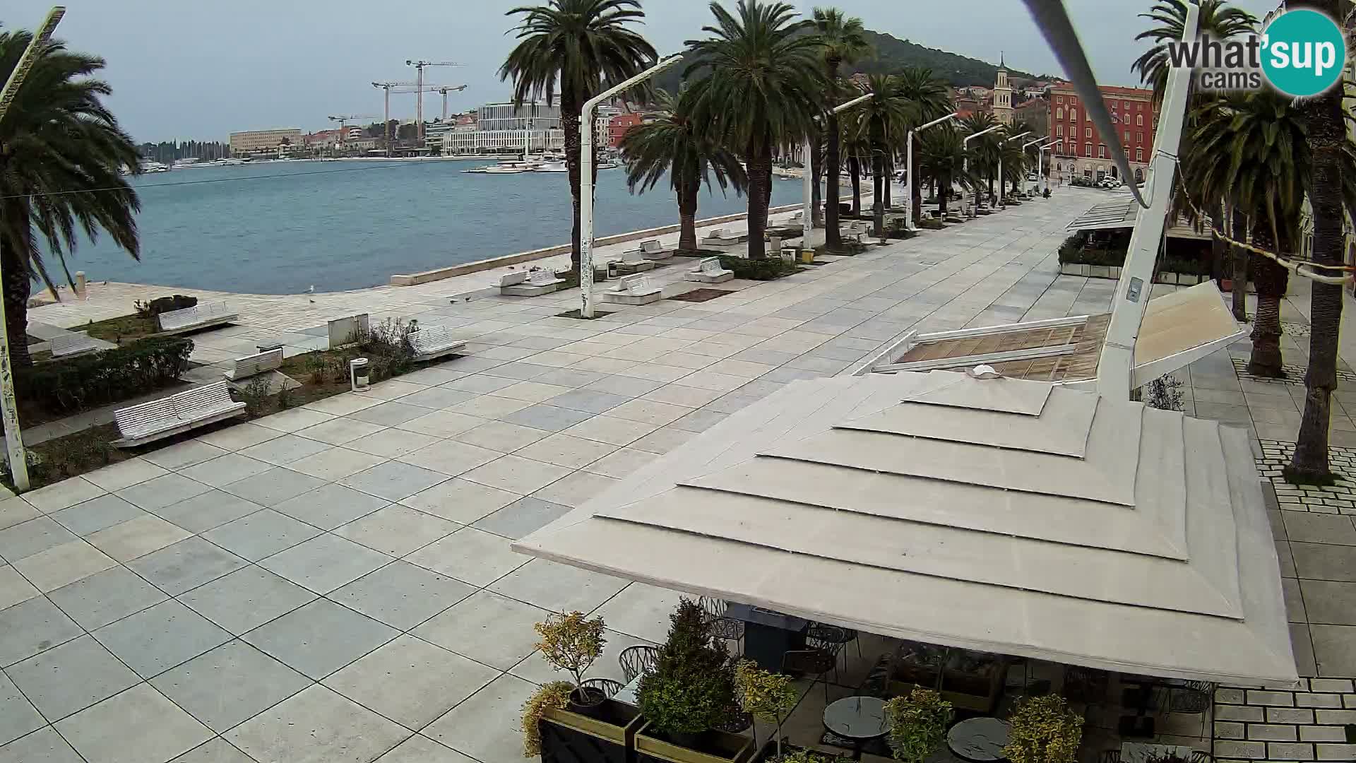 Live Webcam Split – view of Split riva