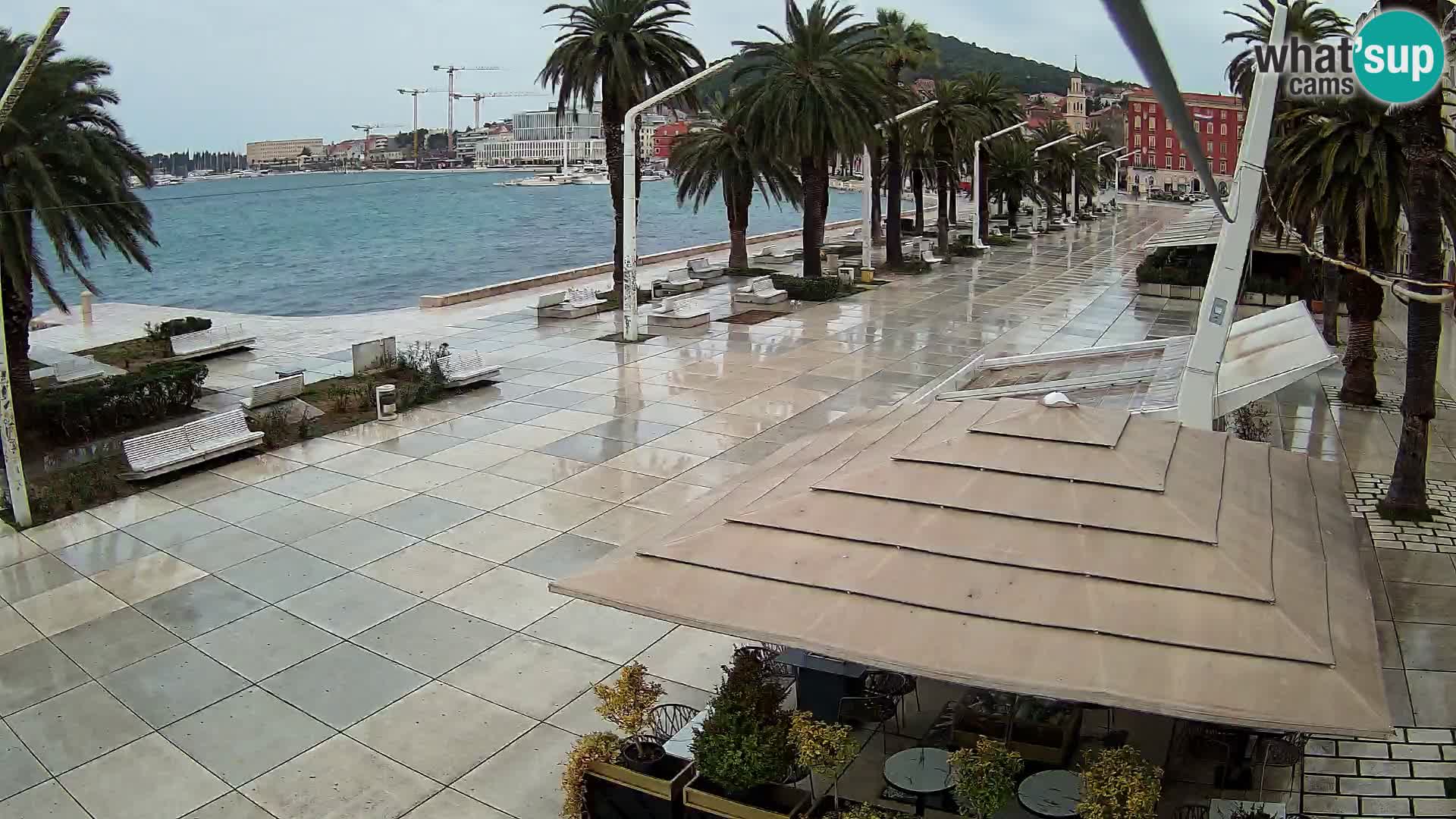 Live Webcam Split – view of Split riva