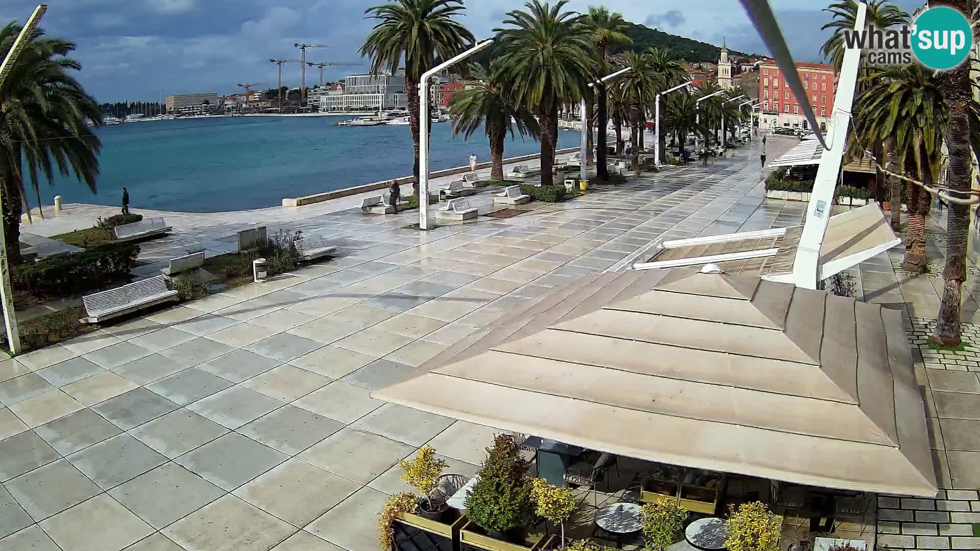 Live Webcam Split – view of Split riva