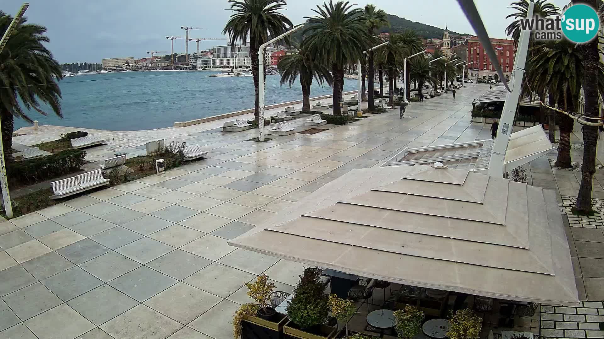 Live Webcam Split – view of Split riva