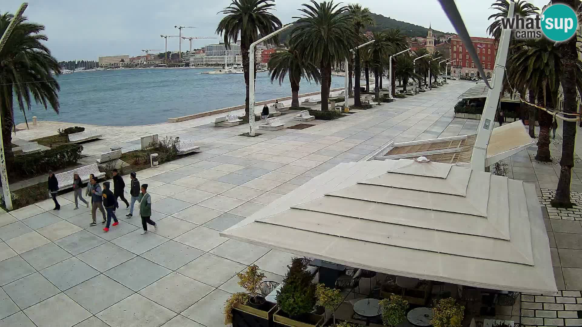 Split –  vista de Riva de Split