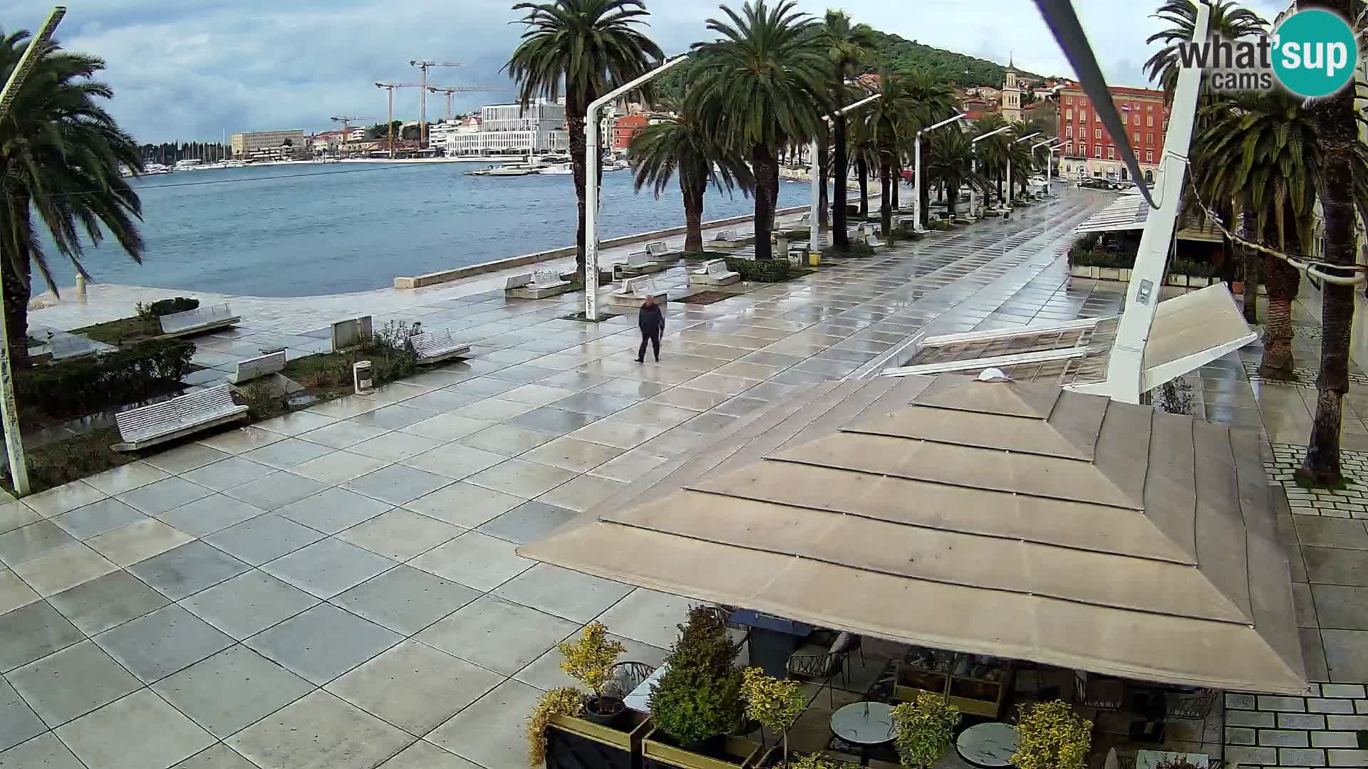 Split –  vue de Riva de Split