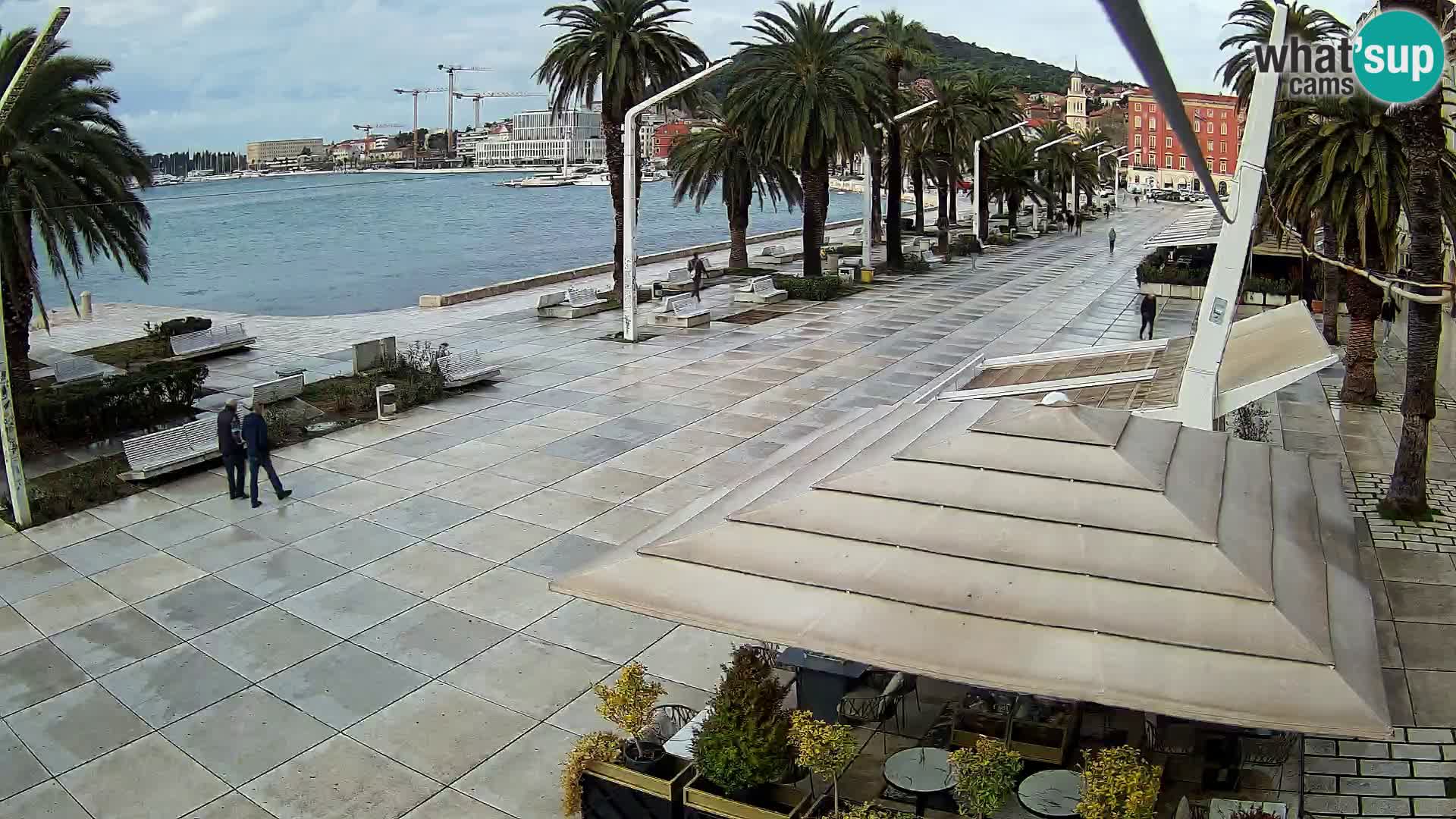 Live Webcam Split – view of Split riva