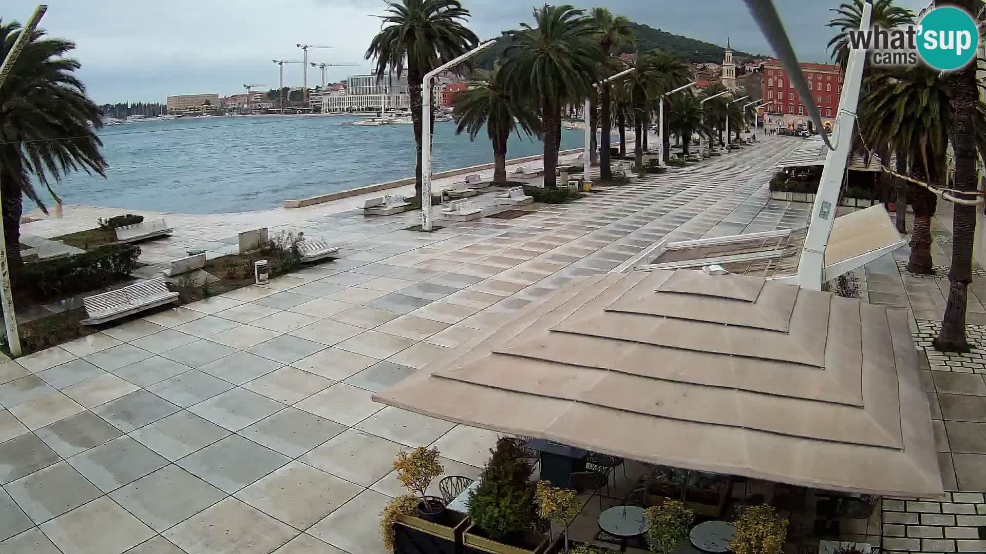 Split – Vista sulla riva di Spalato