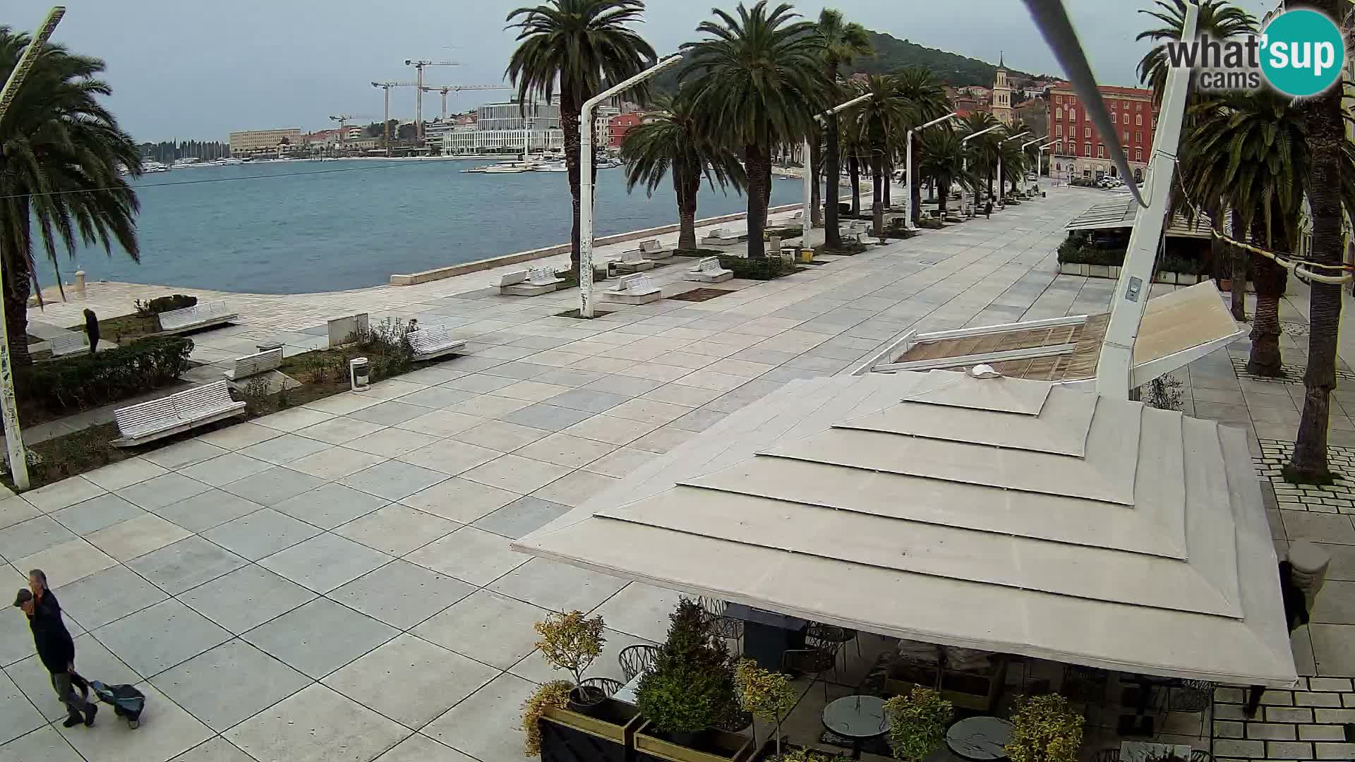 Live Webcam Split – view of Split riva