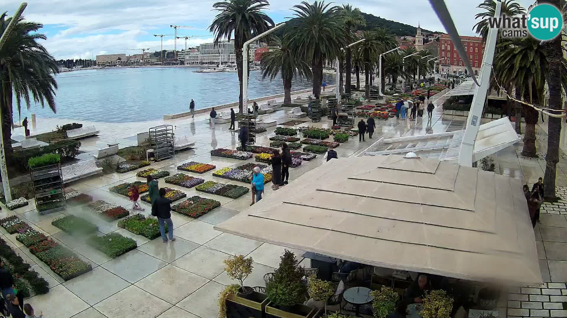 Live Webcam Split – view of Split riva