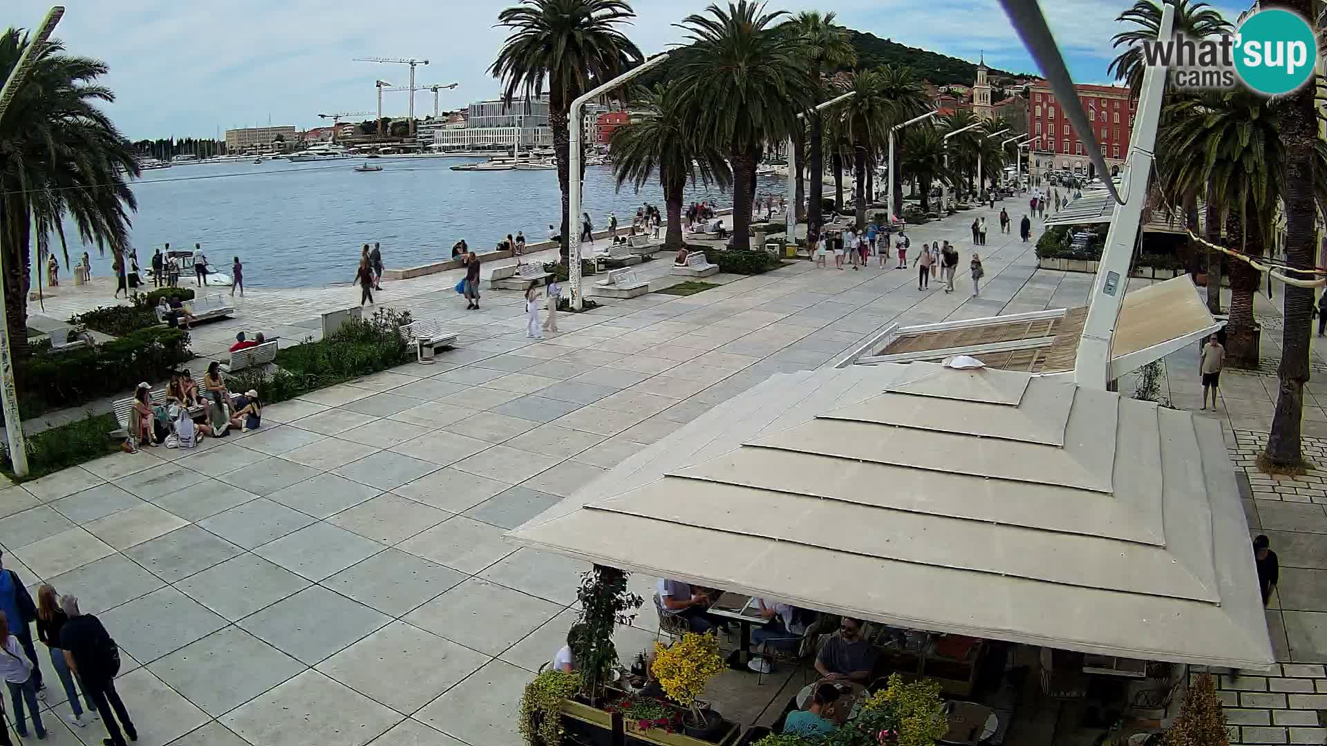 Split – Vista sulla riva di Spalato