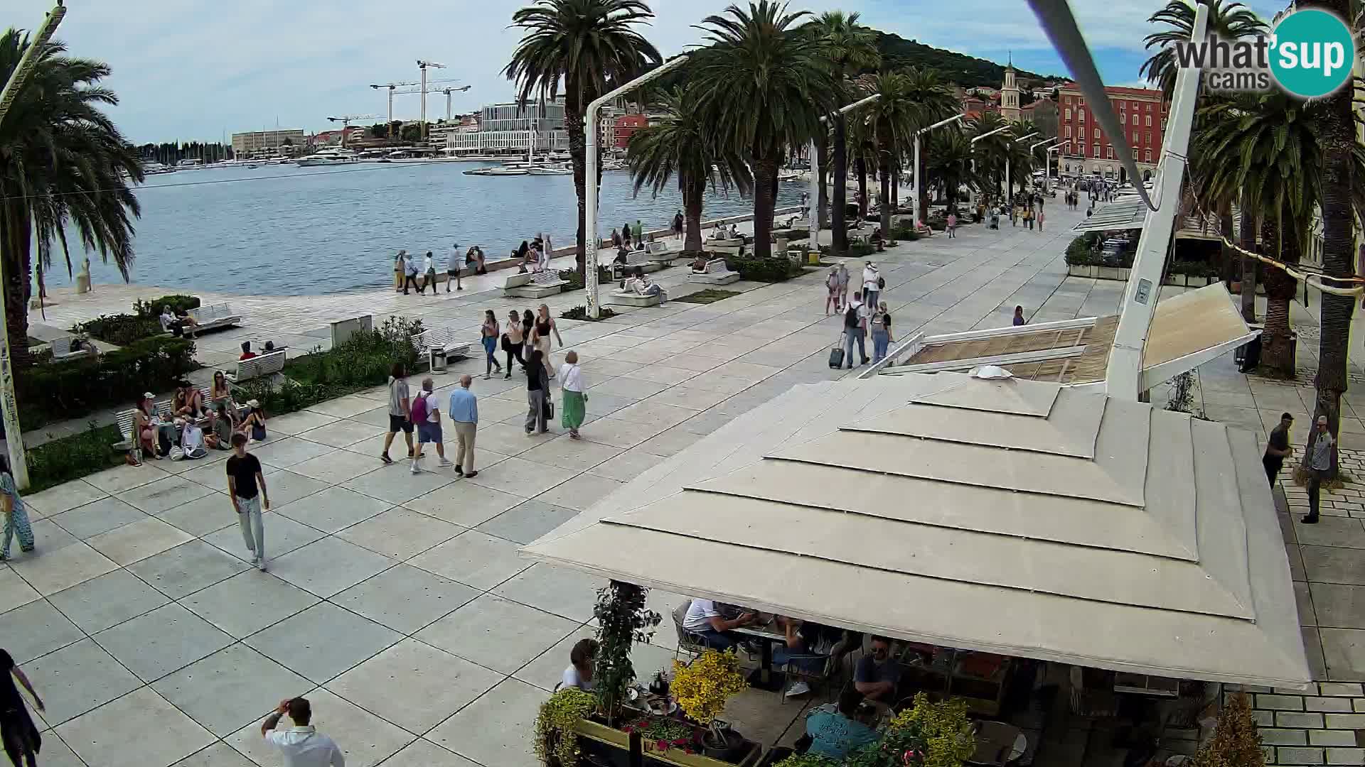 Split –  vista de Riva de Split