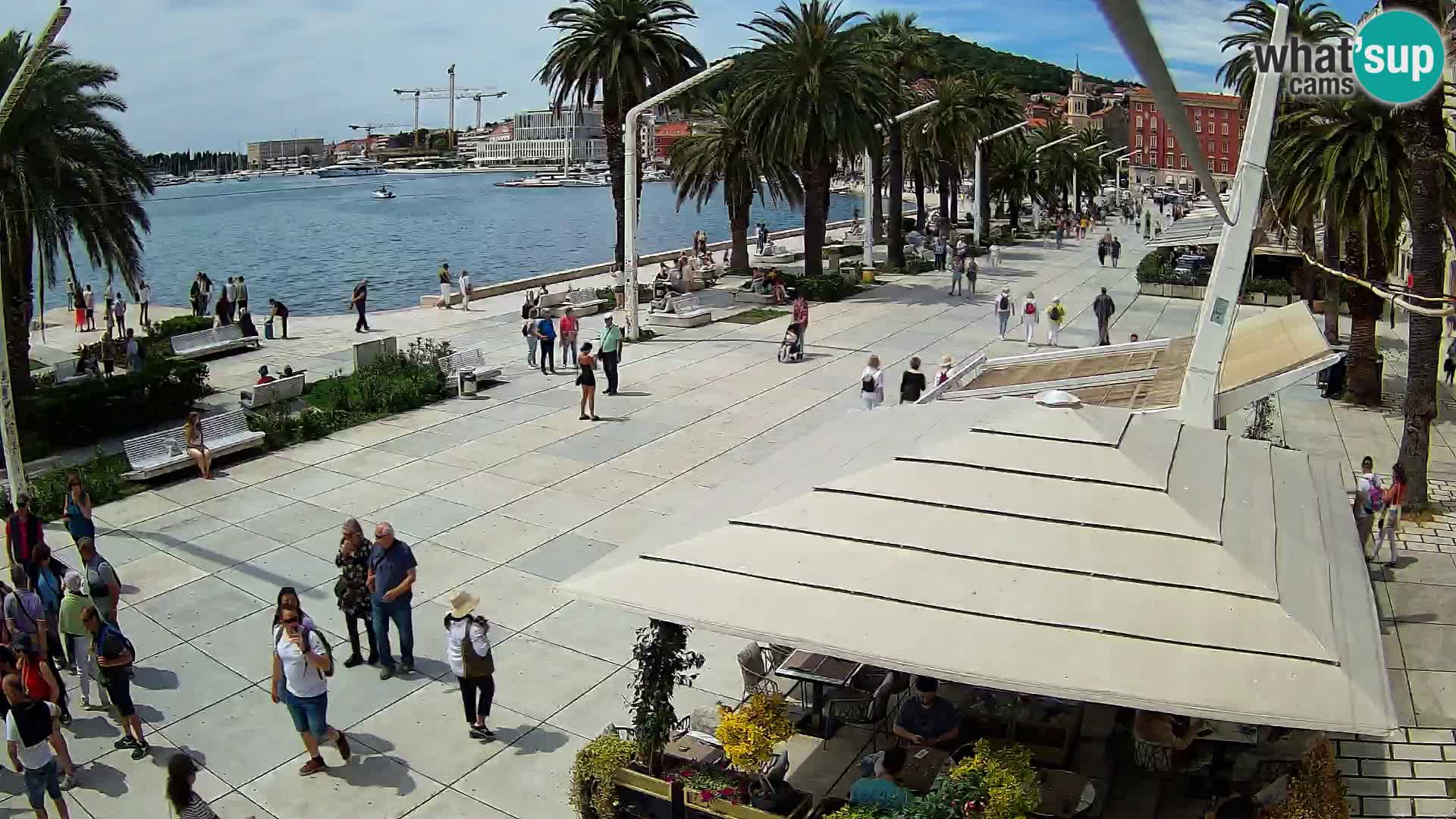 LIVE webcam Spalato riva