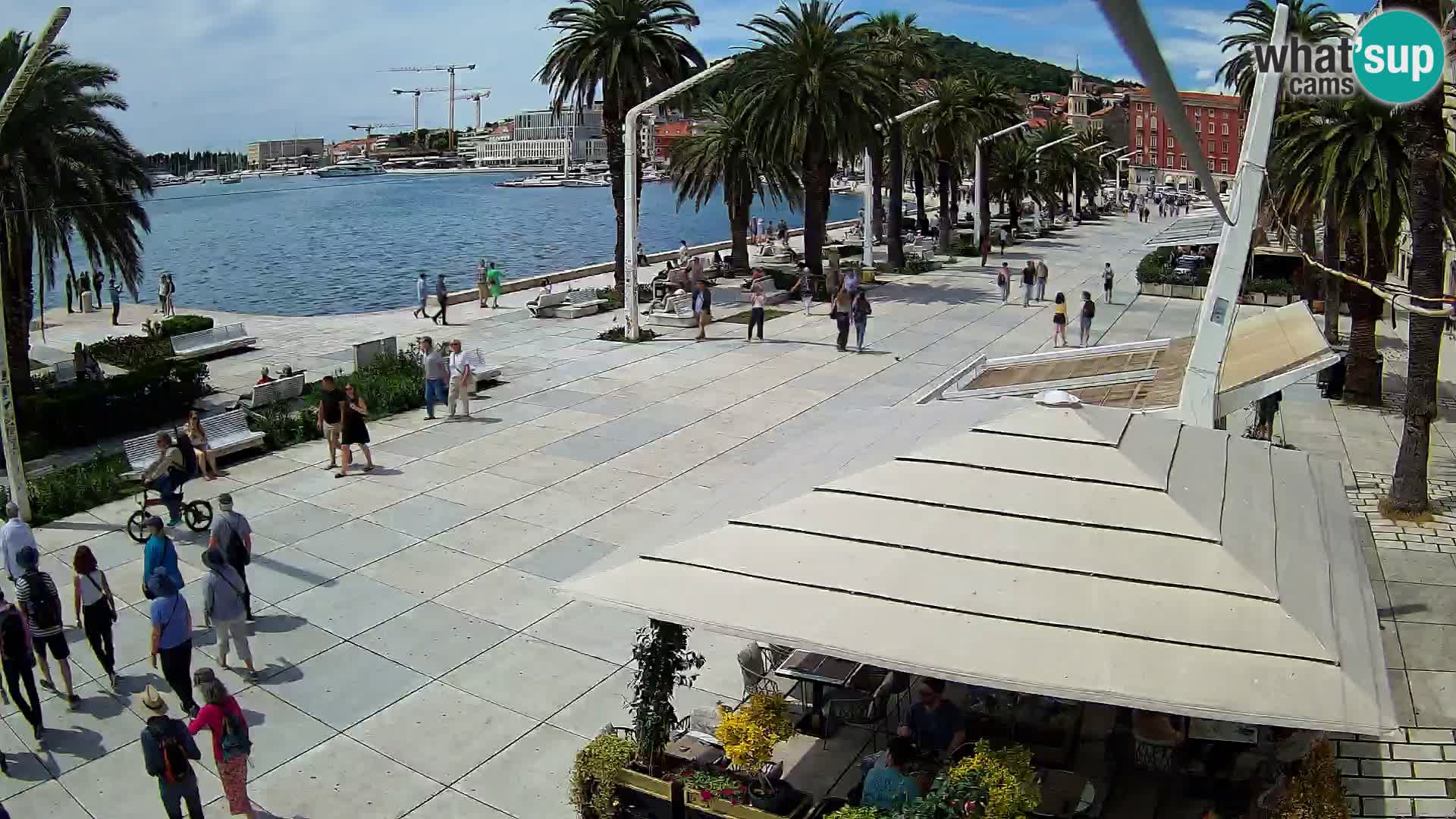 Split –  vista de Riva de Split