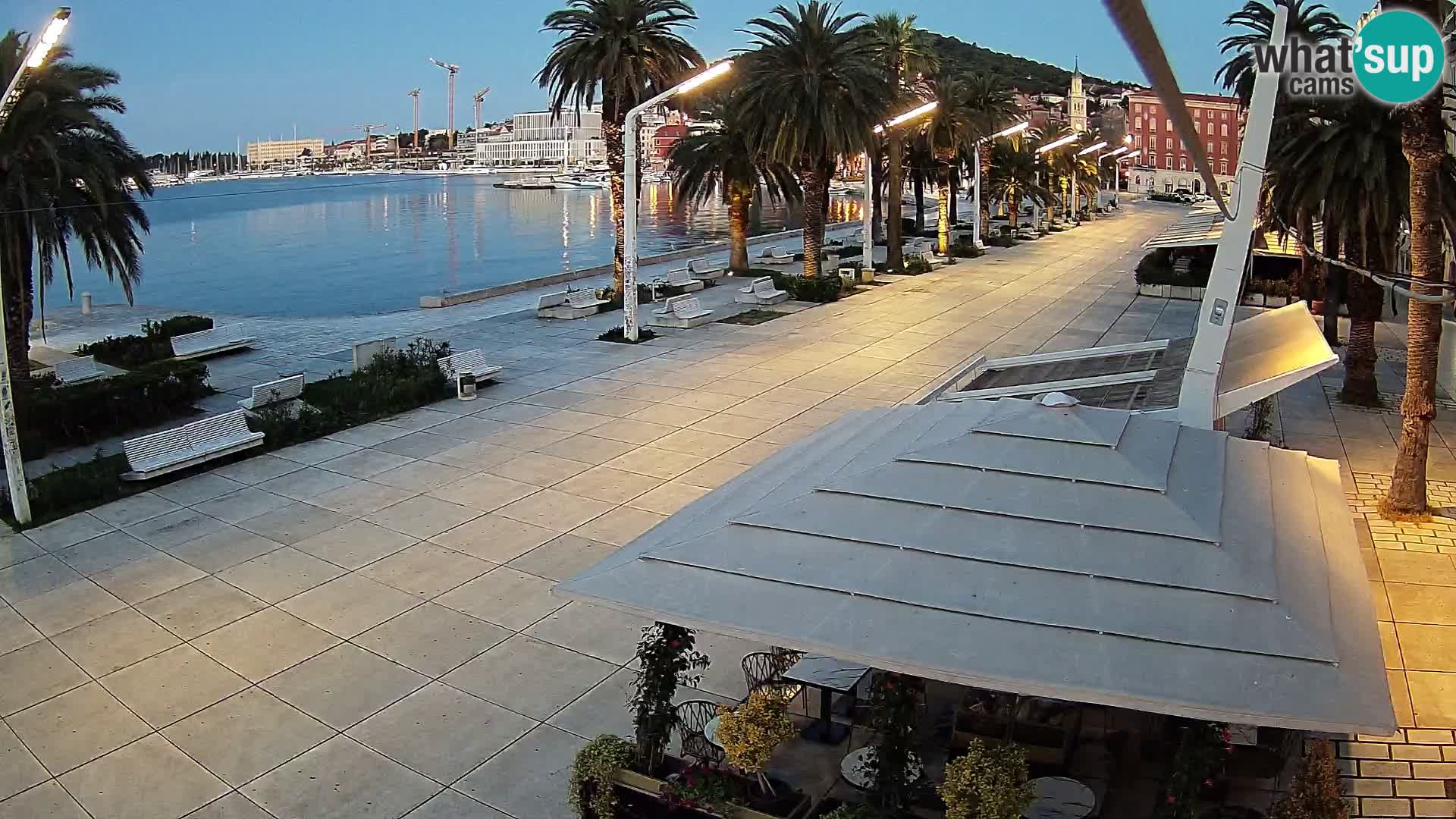 Live Webcam Split – view of Split riva