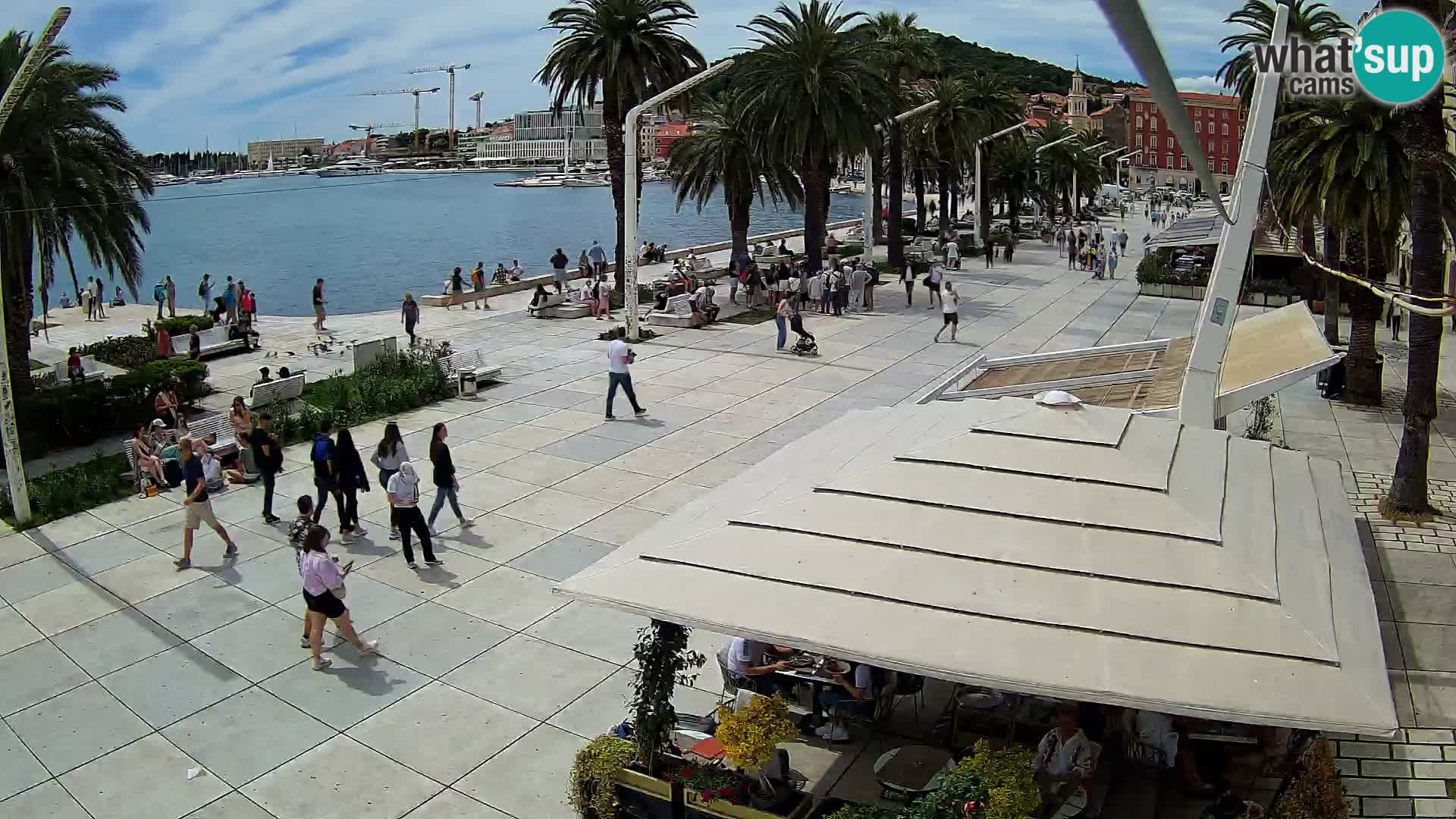 Split –  vue de Riva de Split