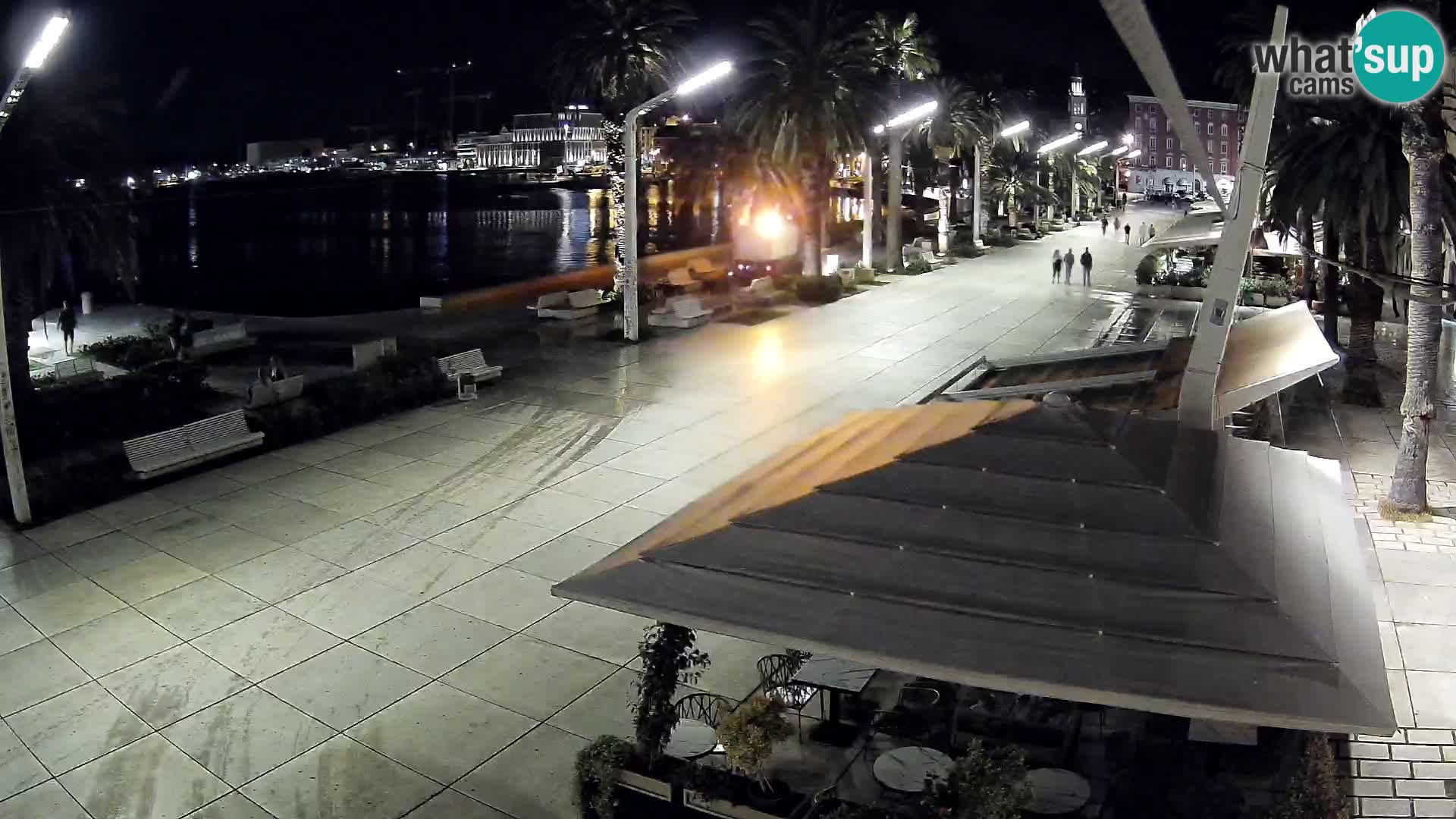 Split – Vista sulla riva di Spalato