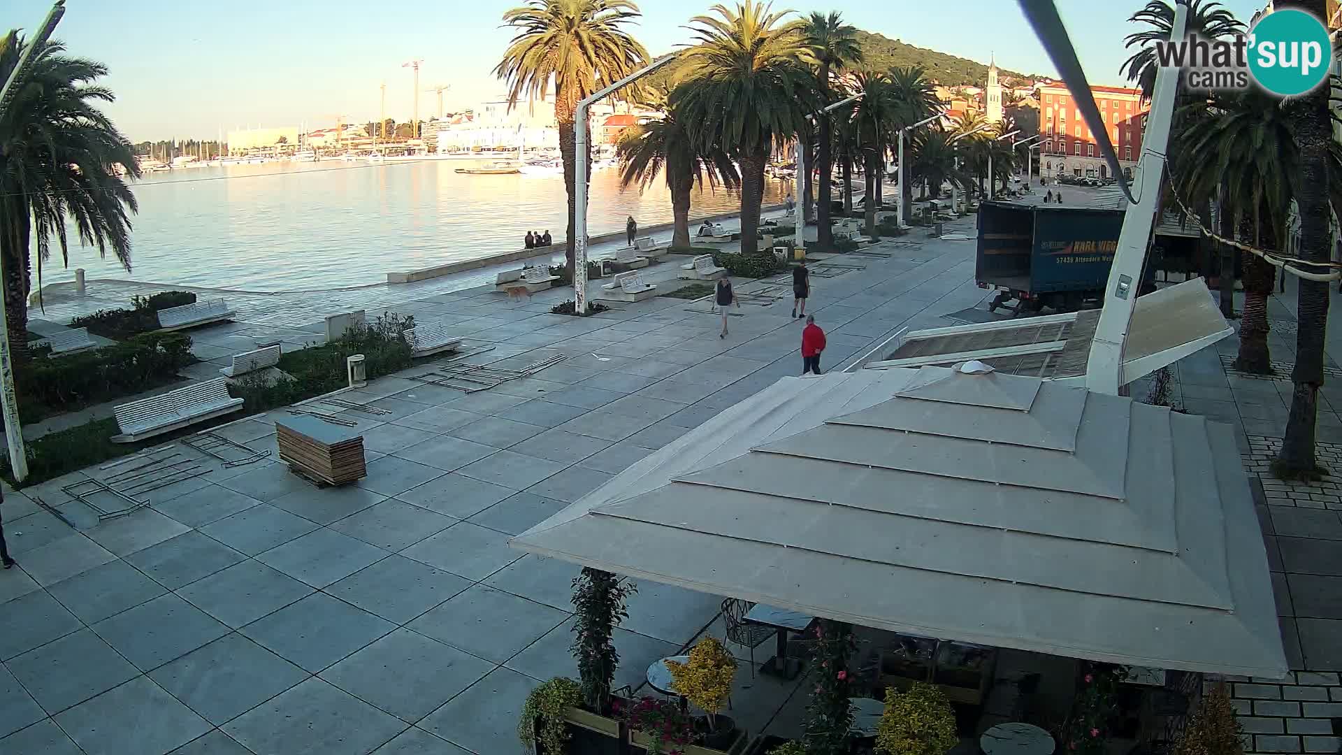 Split – Vista sulla riva di Spalato