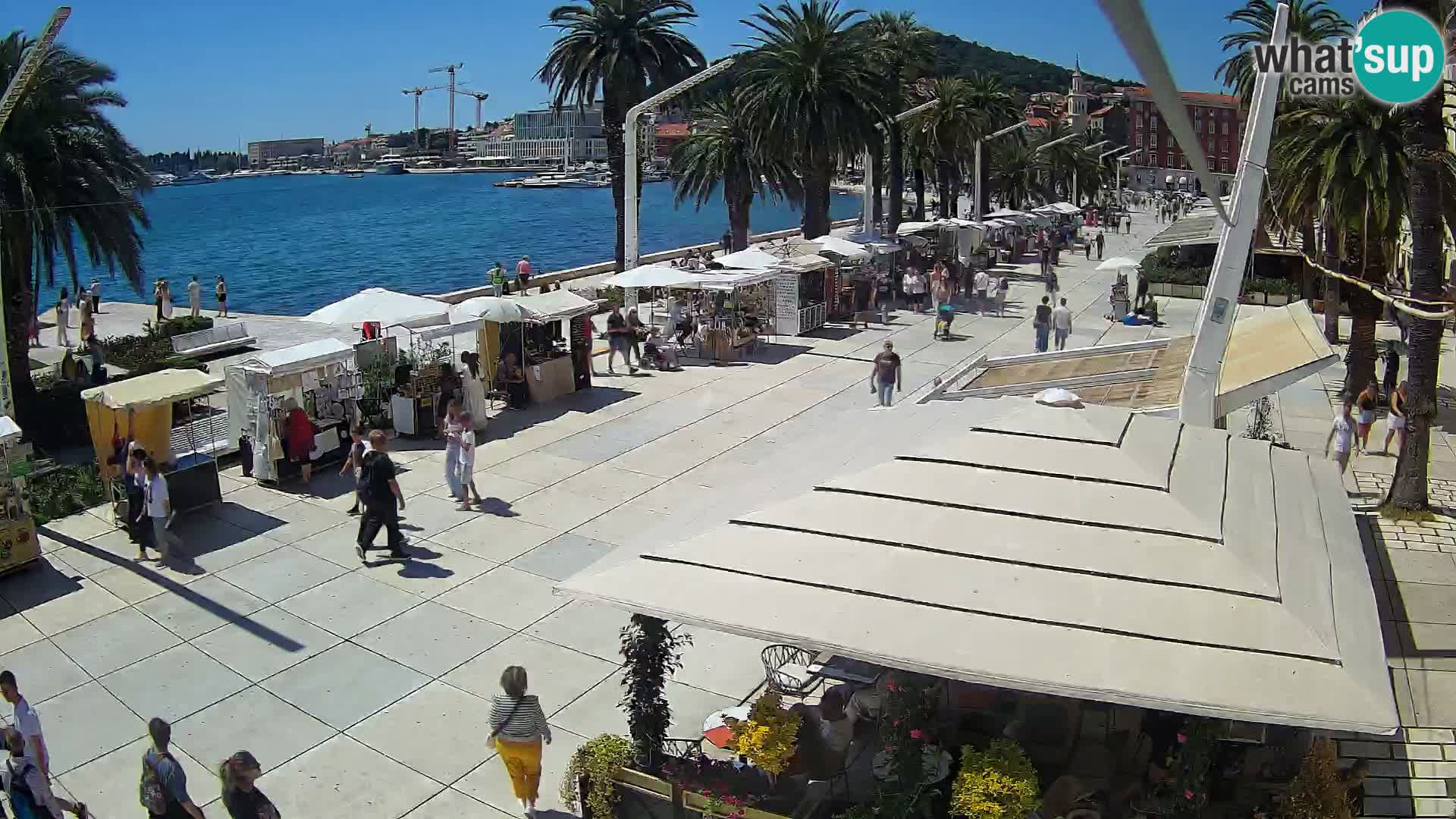 Split –  vista de Riva de Split