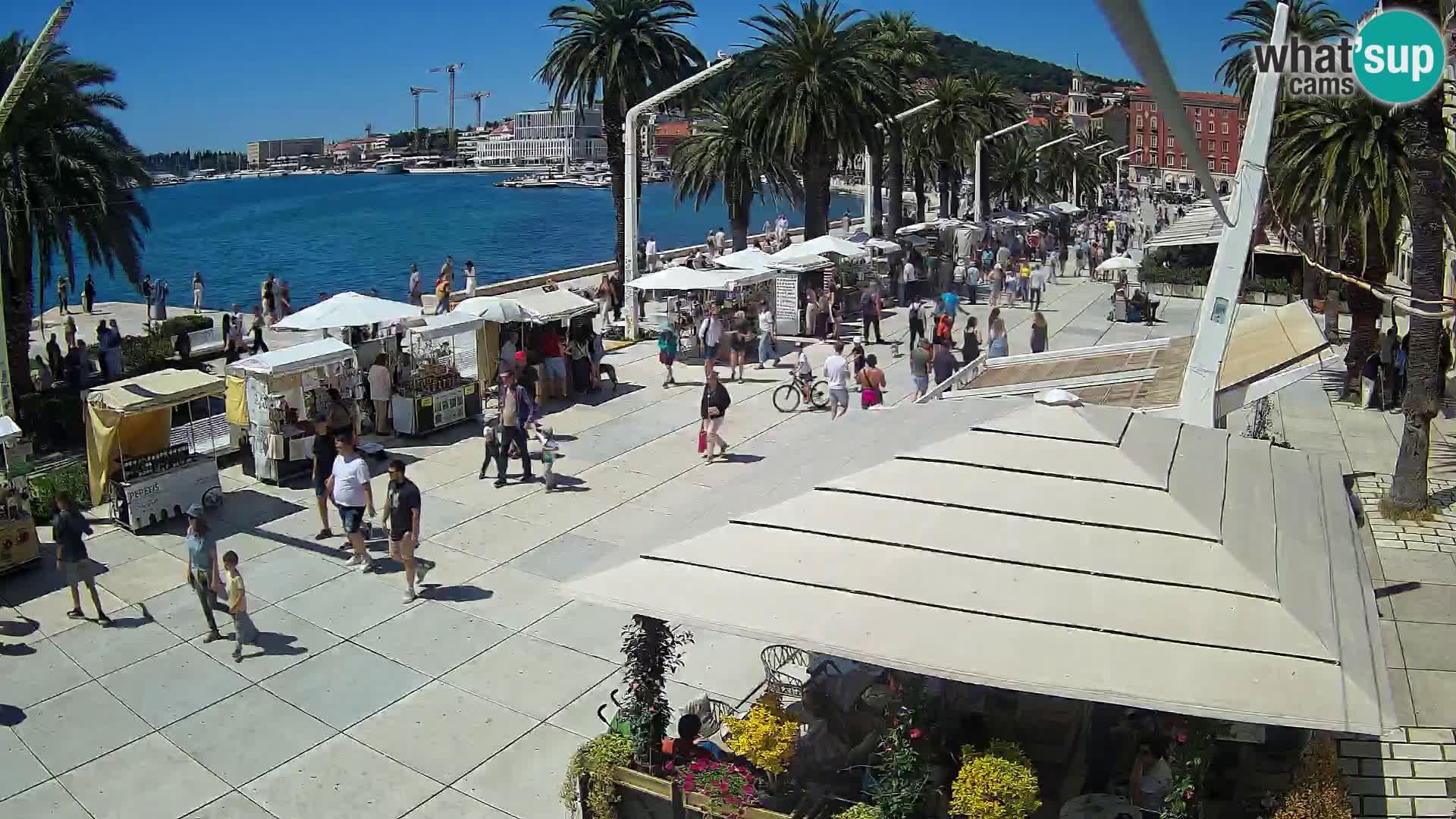 Spletna kamera Split riva