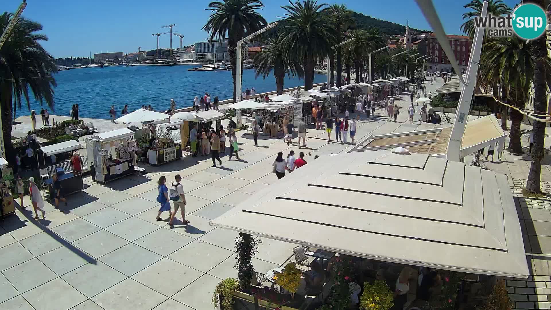 Split –  vista de Riva de Split
