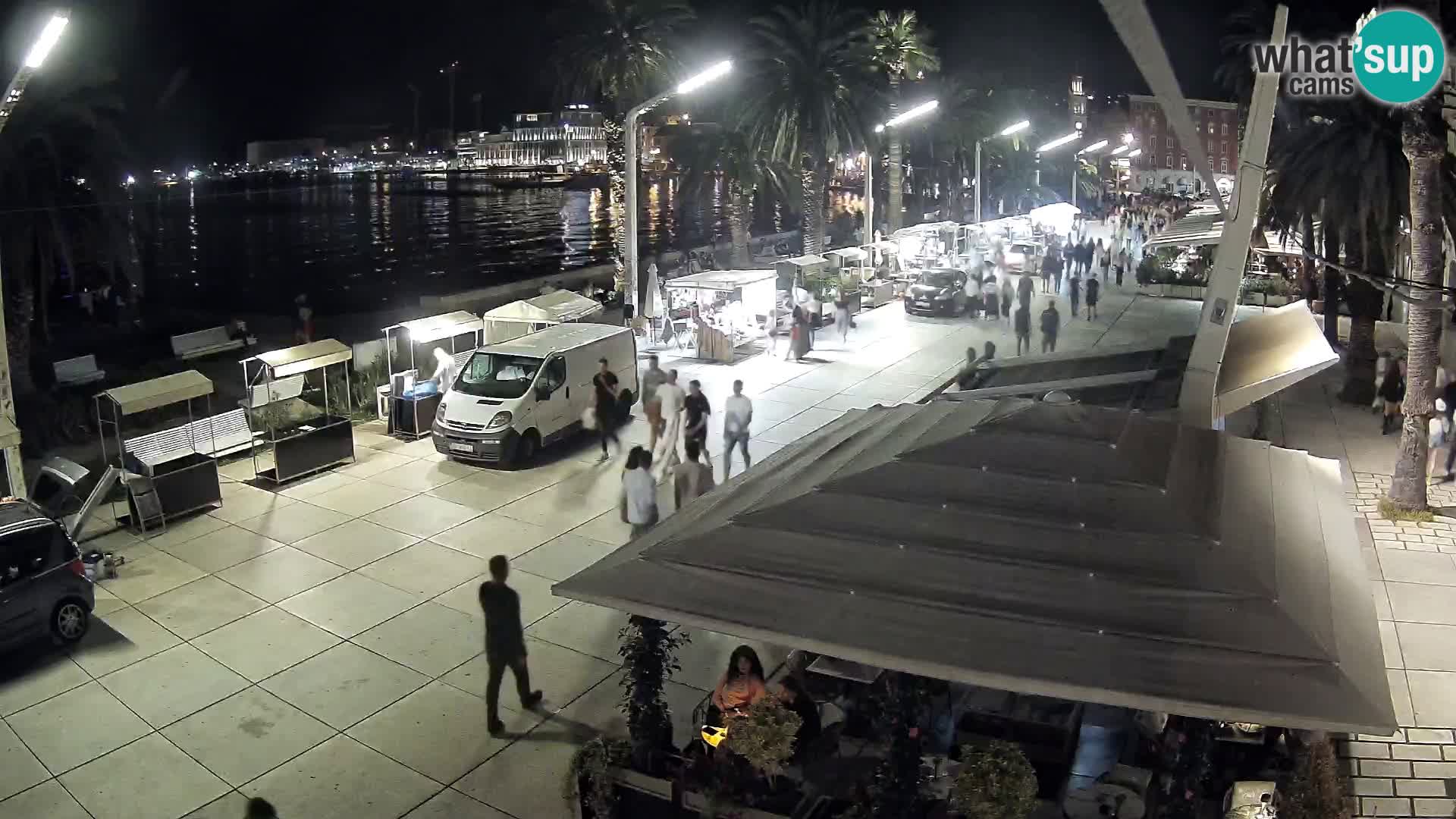 Split –  vue de Riva de Split