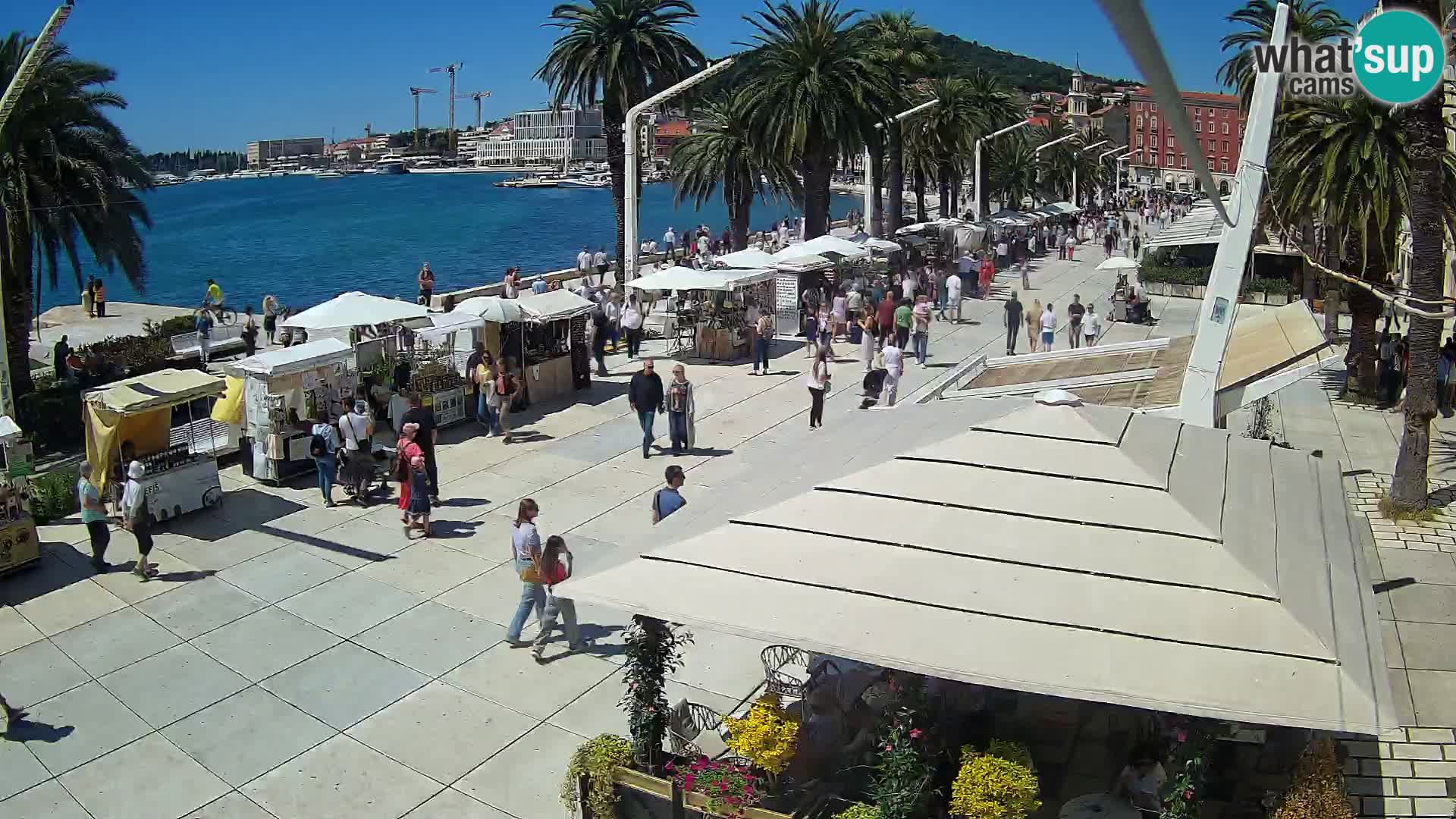 Split –  vista de Riva de Split