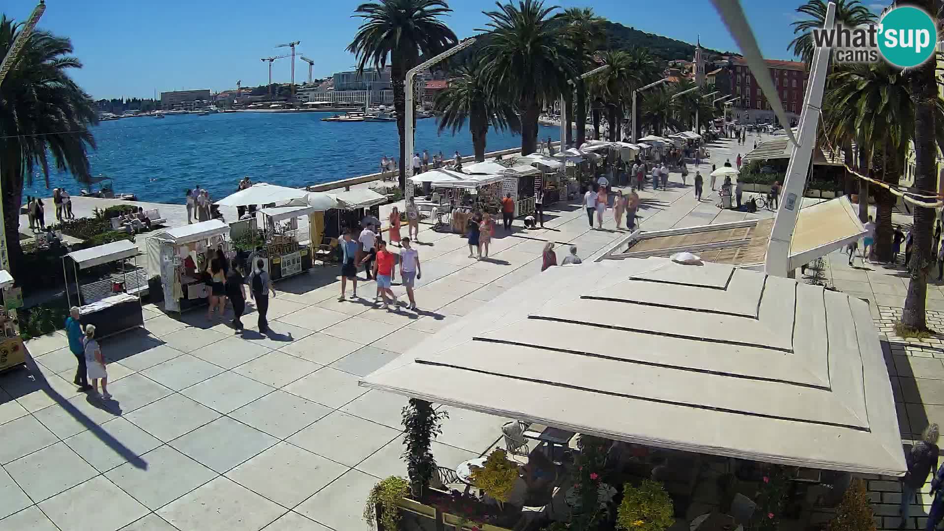 Spletna kamera Split riva