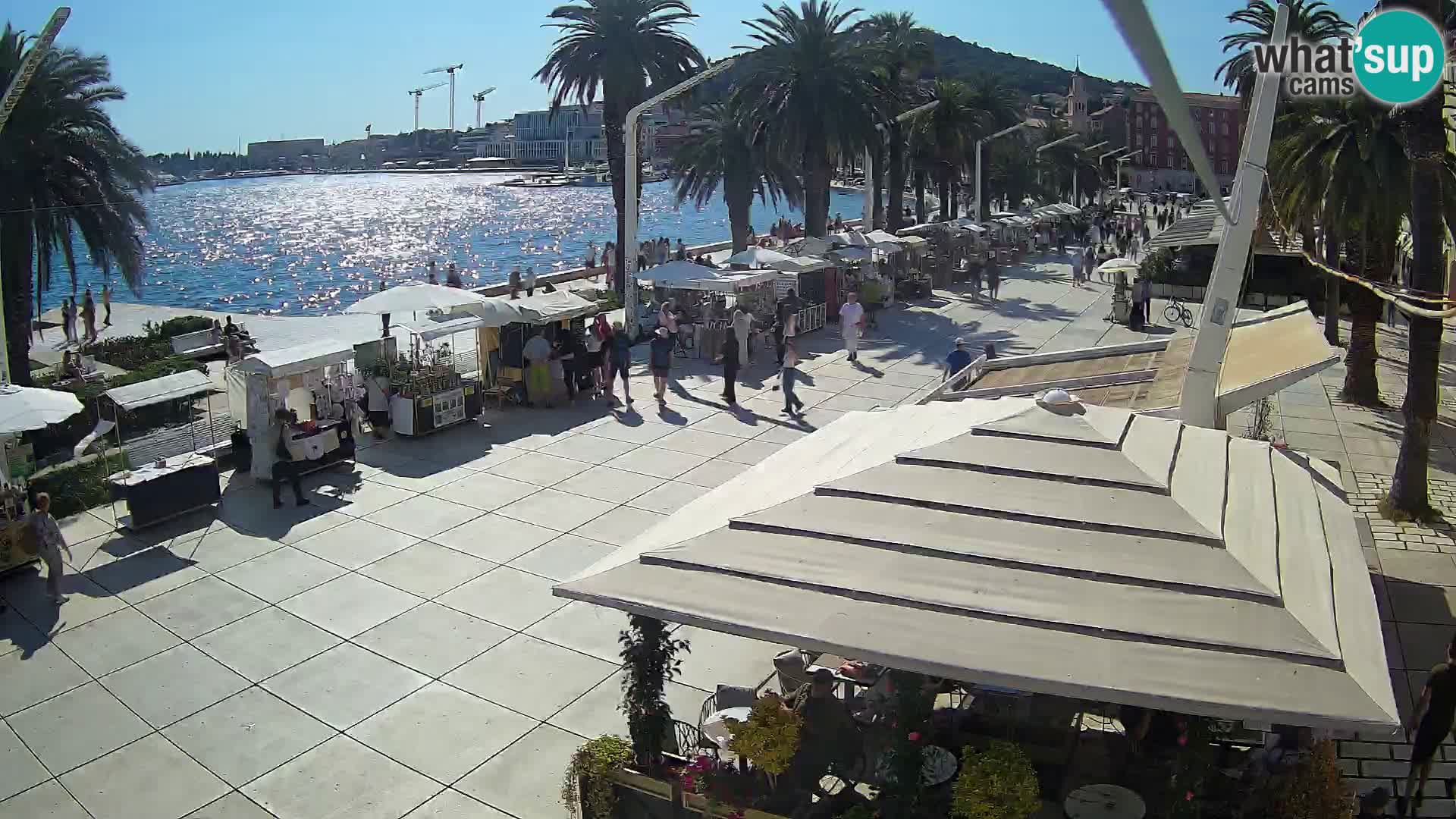 Split – pogled na splitsku rivu