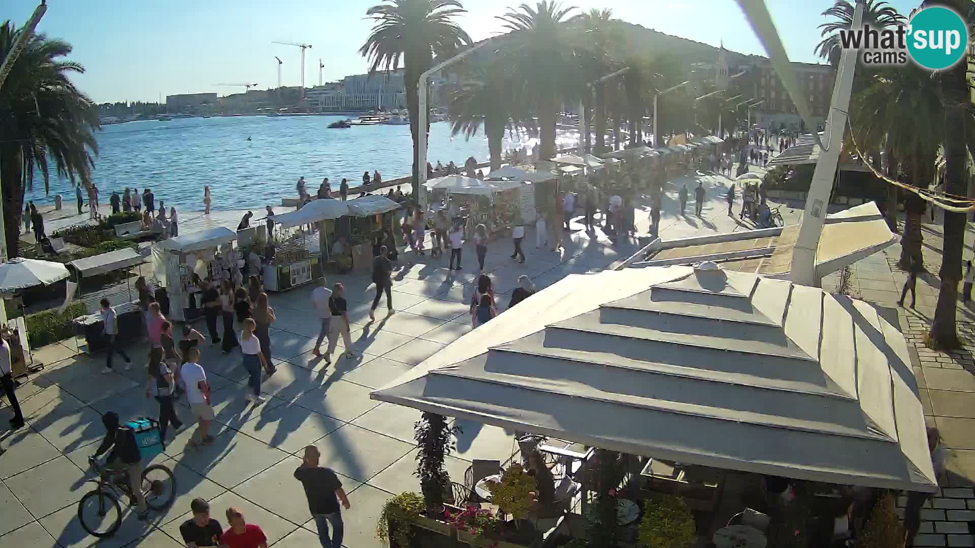 Split – Vista sulla riva di Spalato