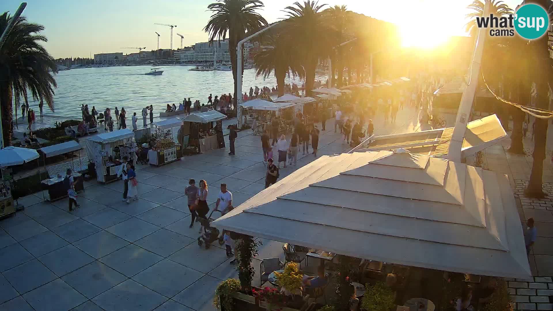 Split –  vue de Riva de Split