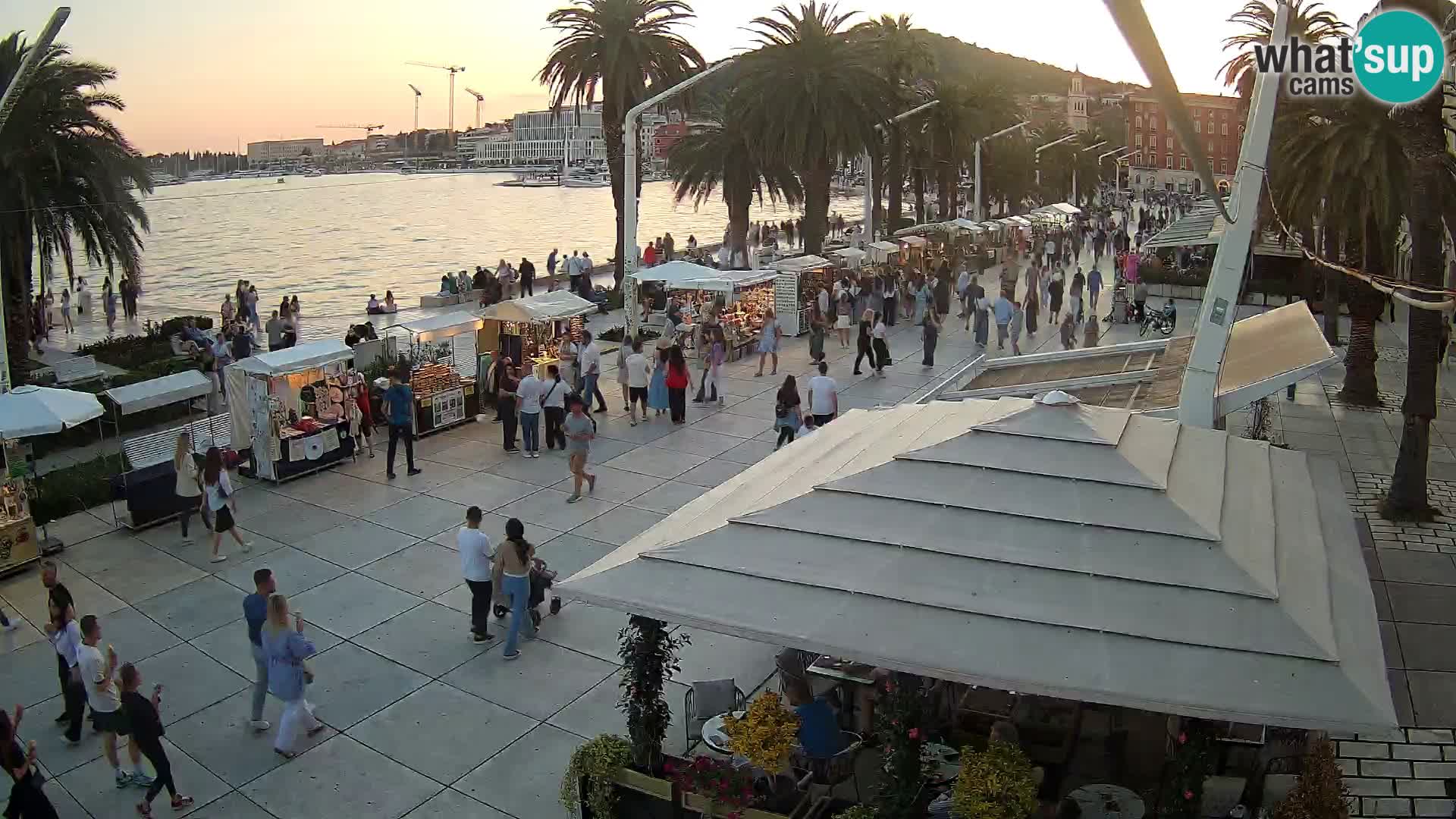 Split –  vista de Riva de Split