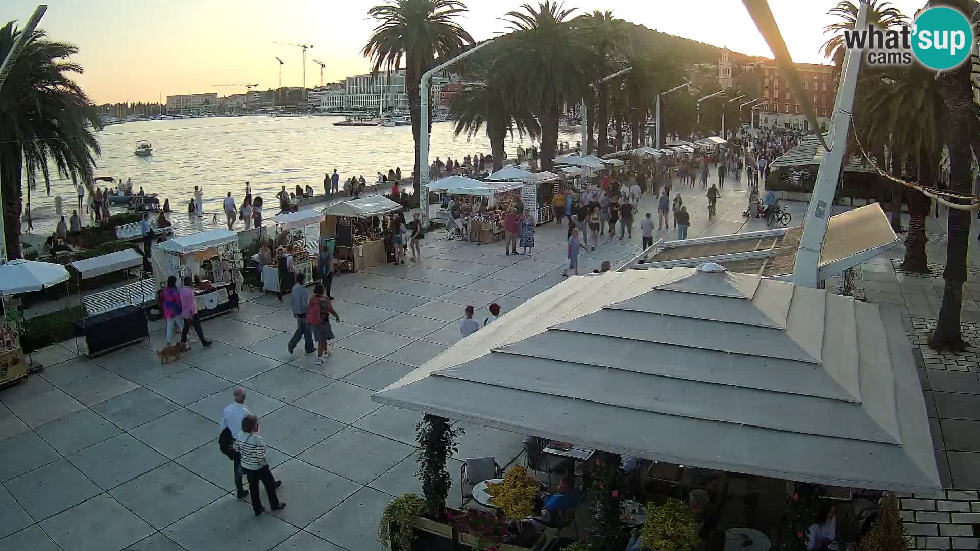 Split – pogled na splitsku rivu