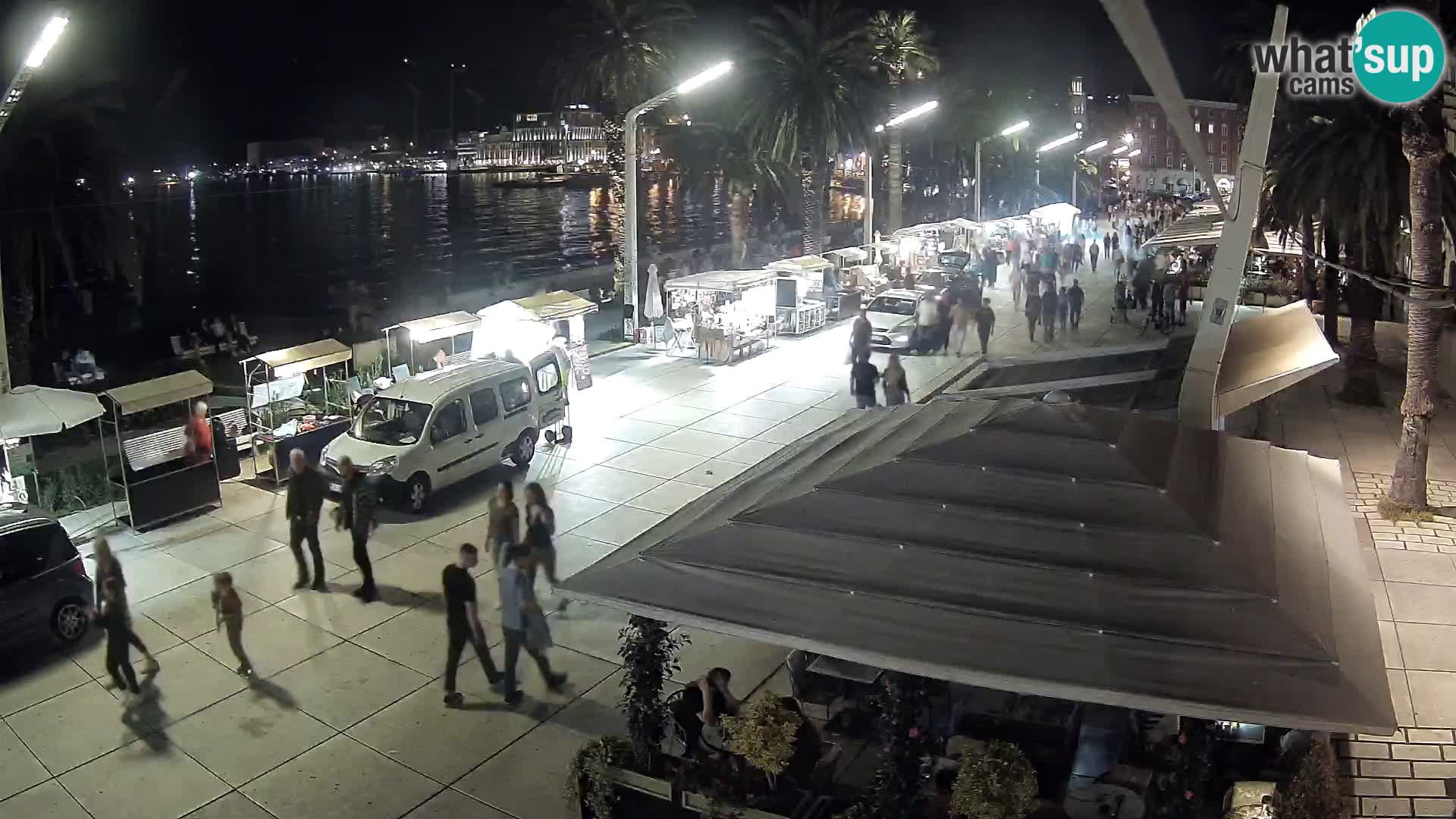 Split – Vista sulla riva di Spalato