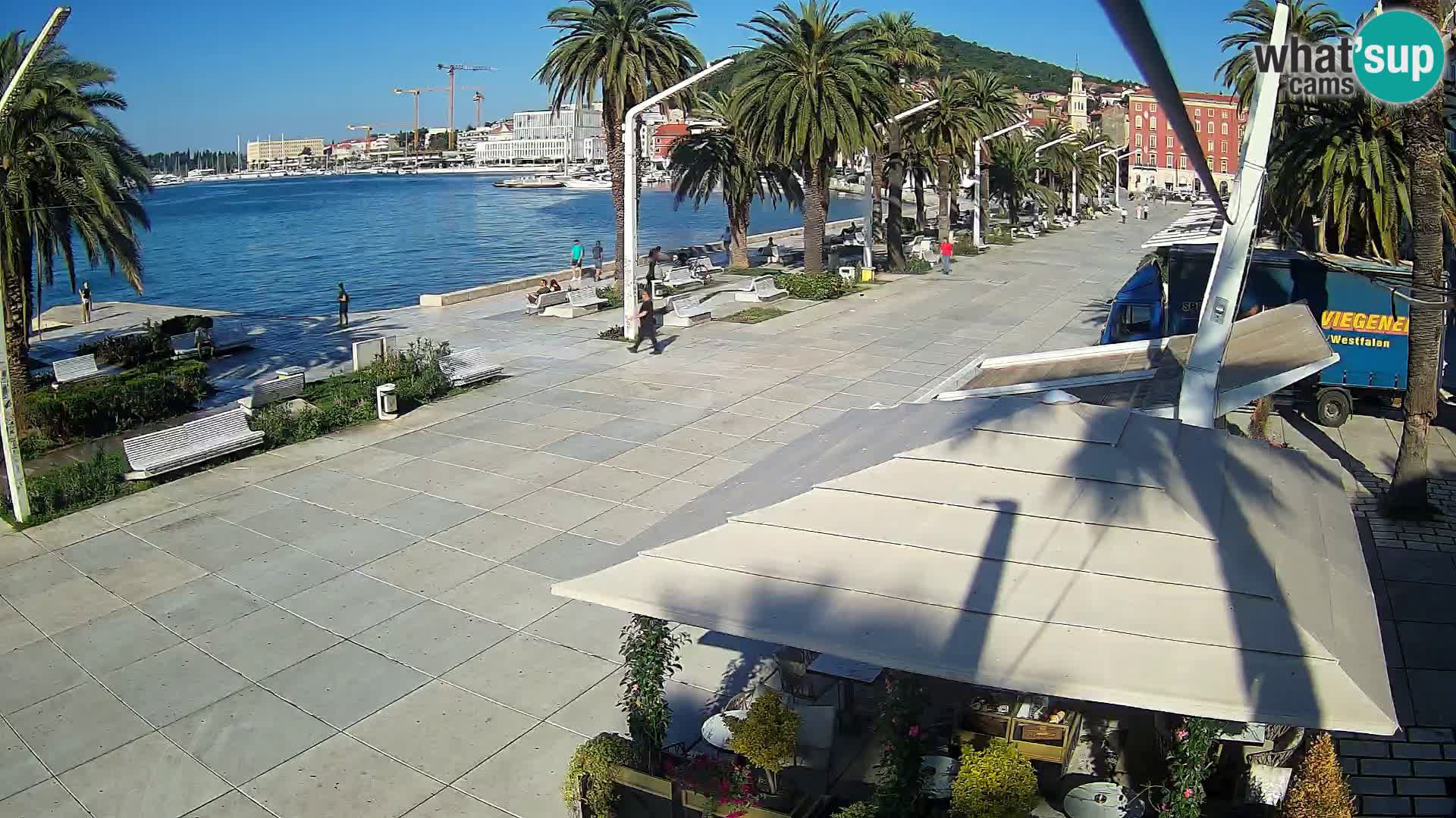 Split –  vista de Riva de Split