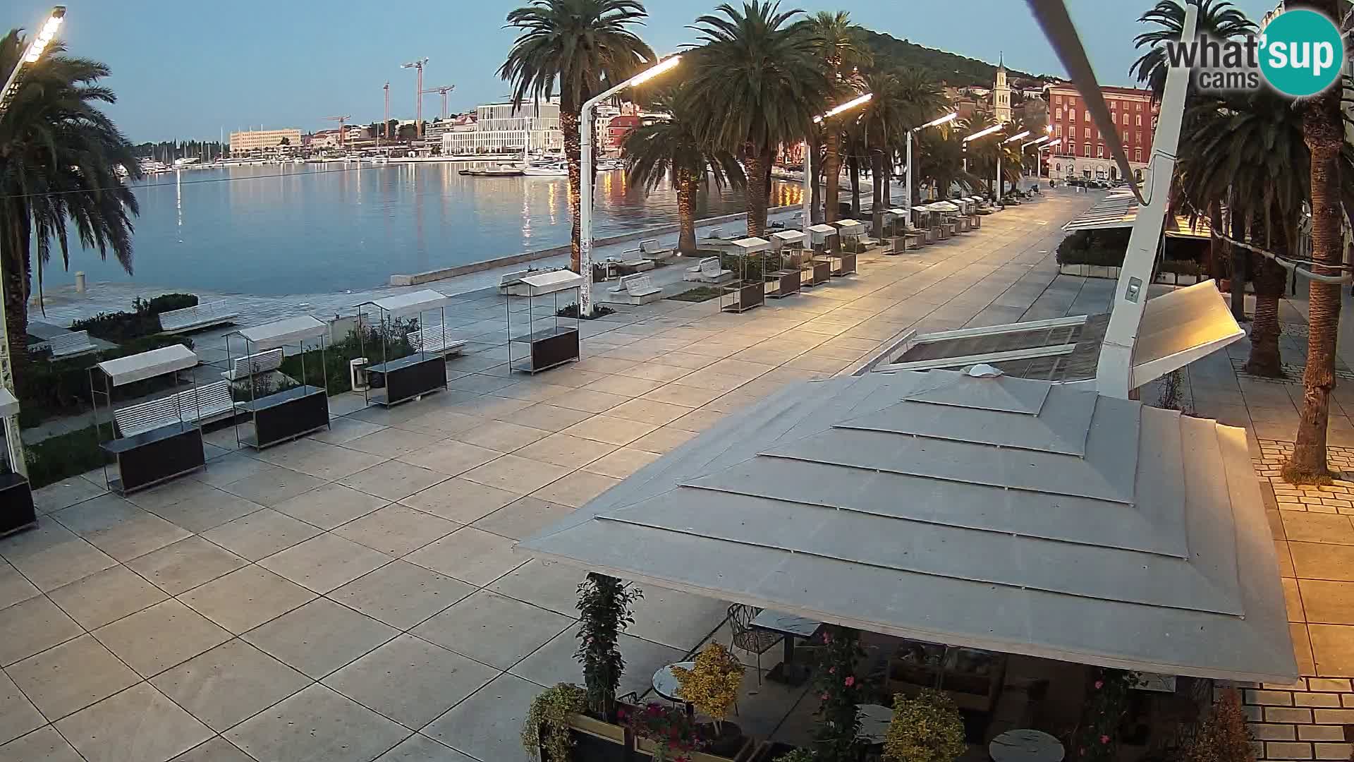 Split –  vista de Riva de Split