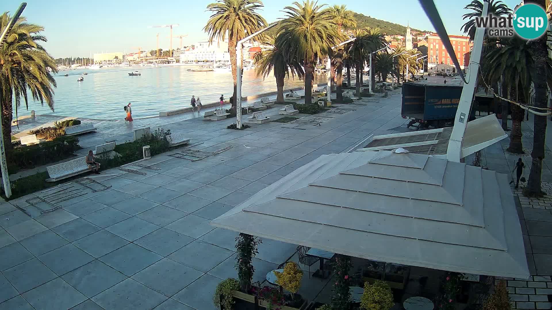 Split –  vue de Riva de Split