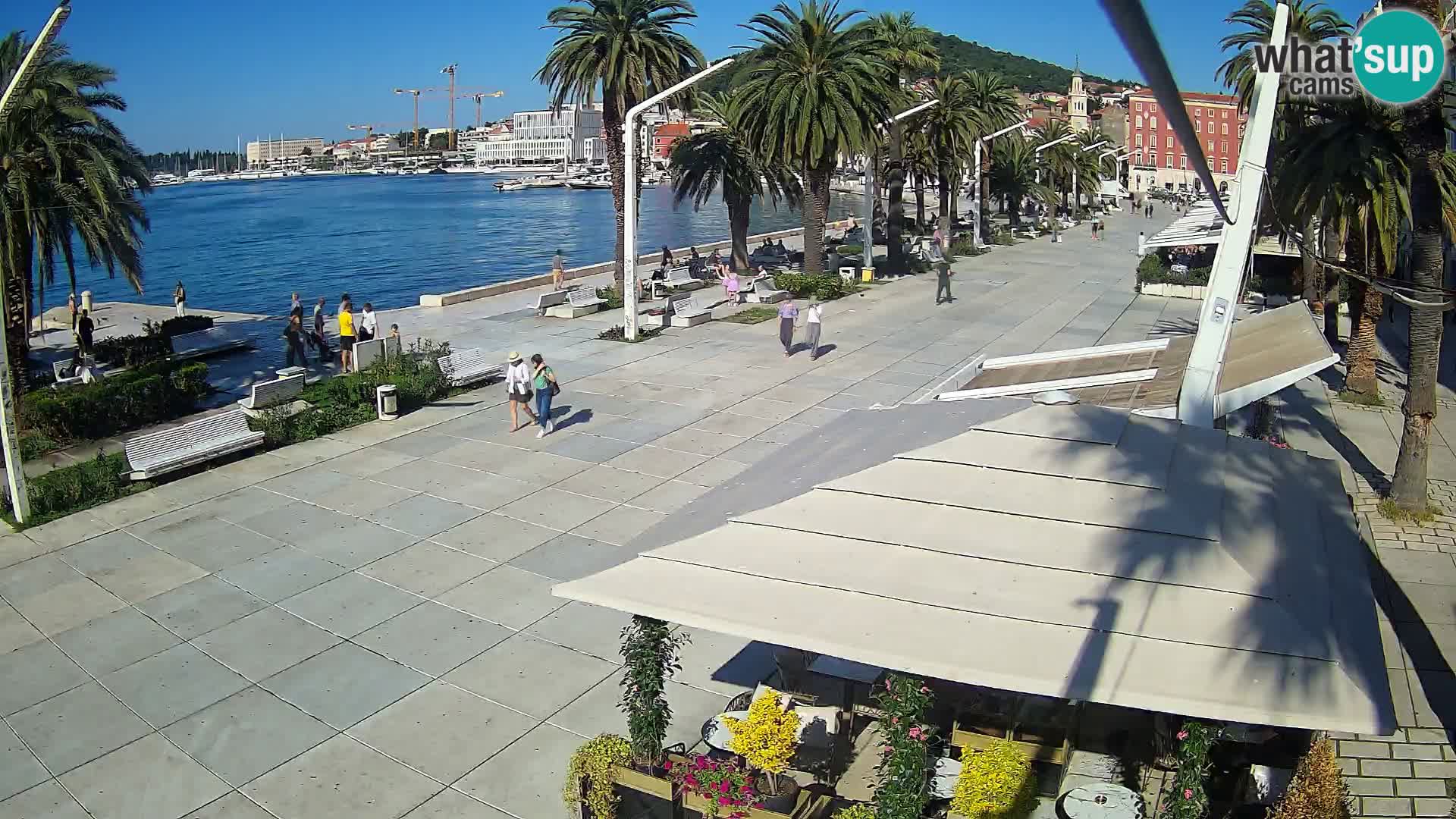 Split –  vue de Riva de Split