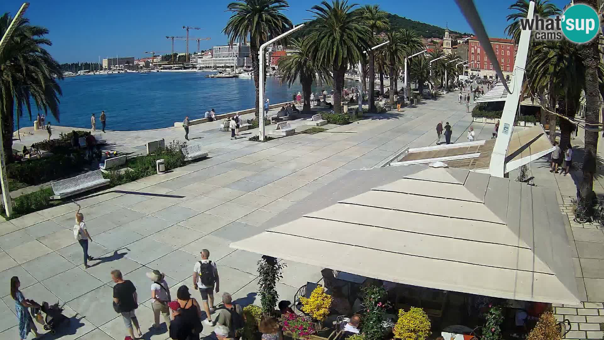 Split –  vista de Riva de Split