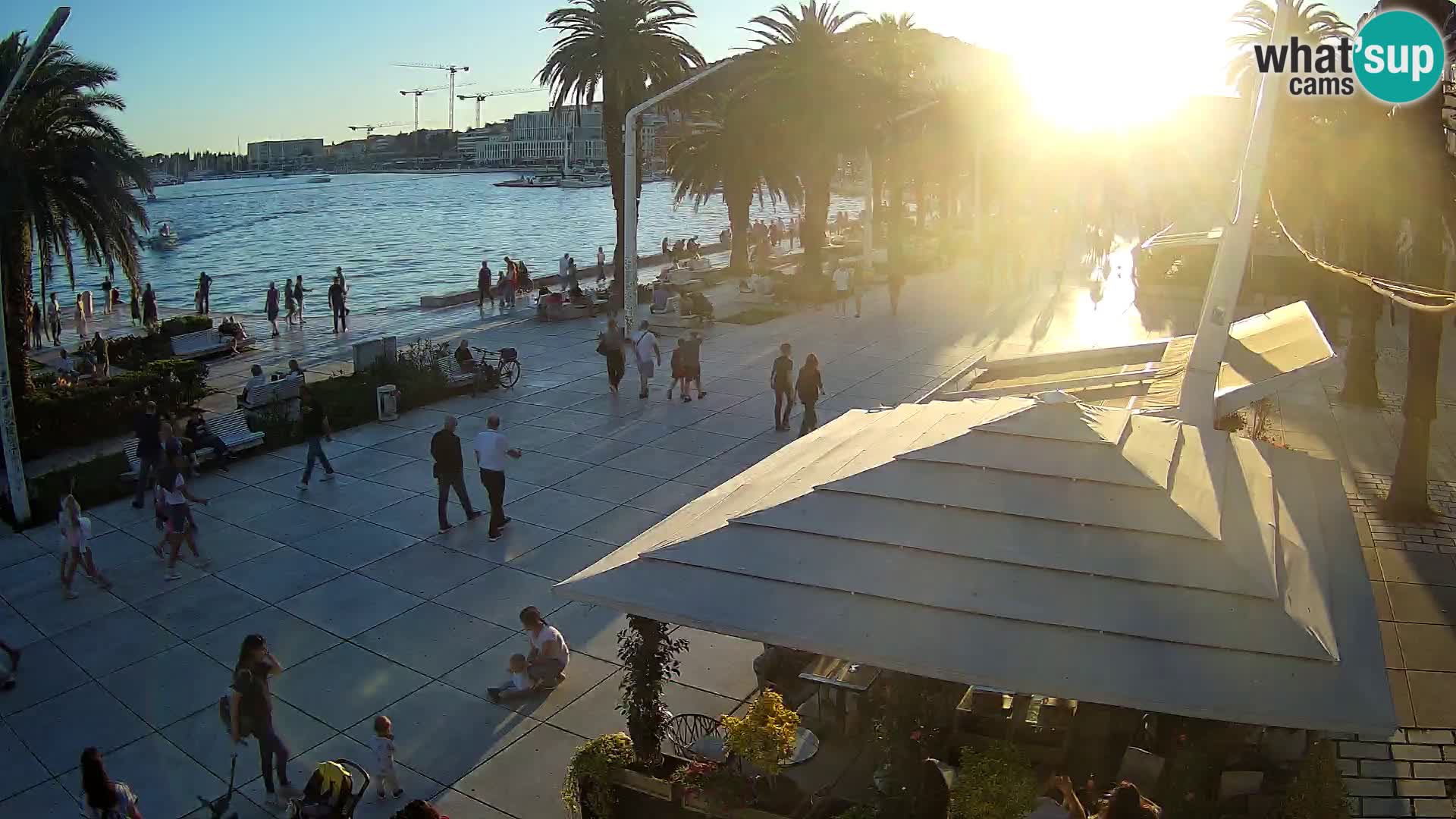 Split – pogled na splitsku rivu