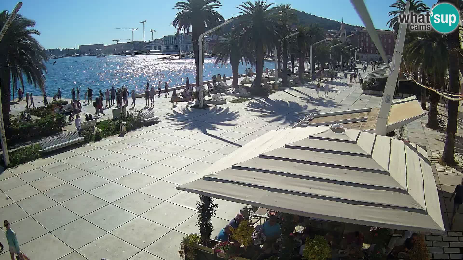 LIVE webcam Spalato riva