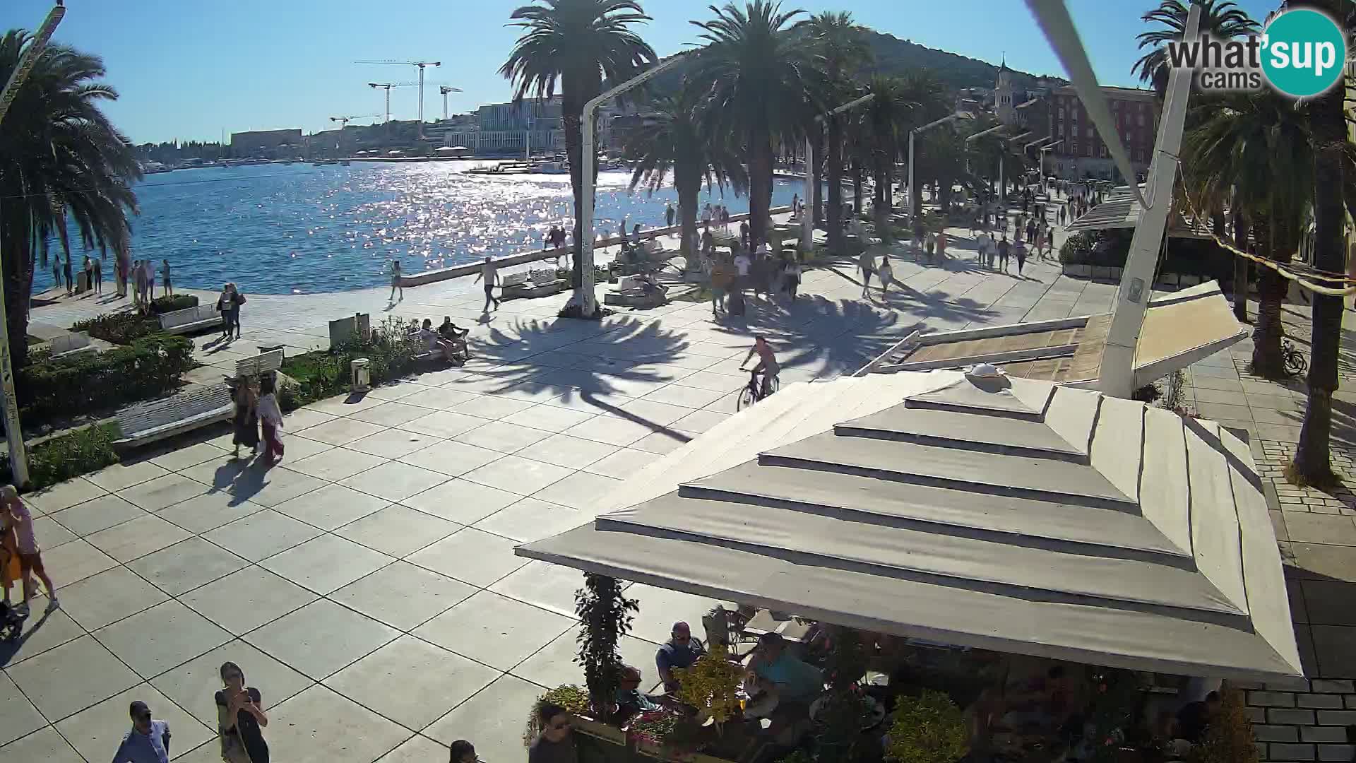LIVE webcam Spalato riva
