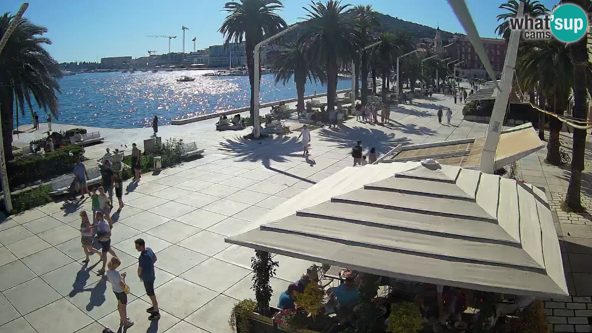 LIVE webcam Spalato riva