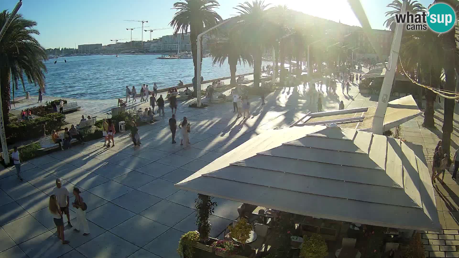 Split –  vue de Riva de Split