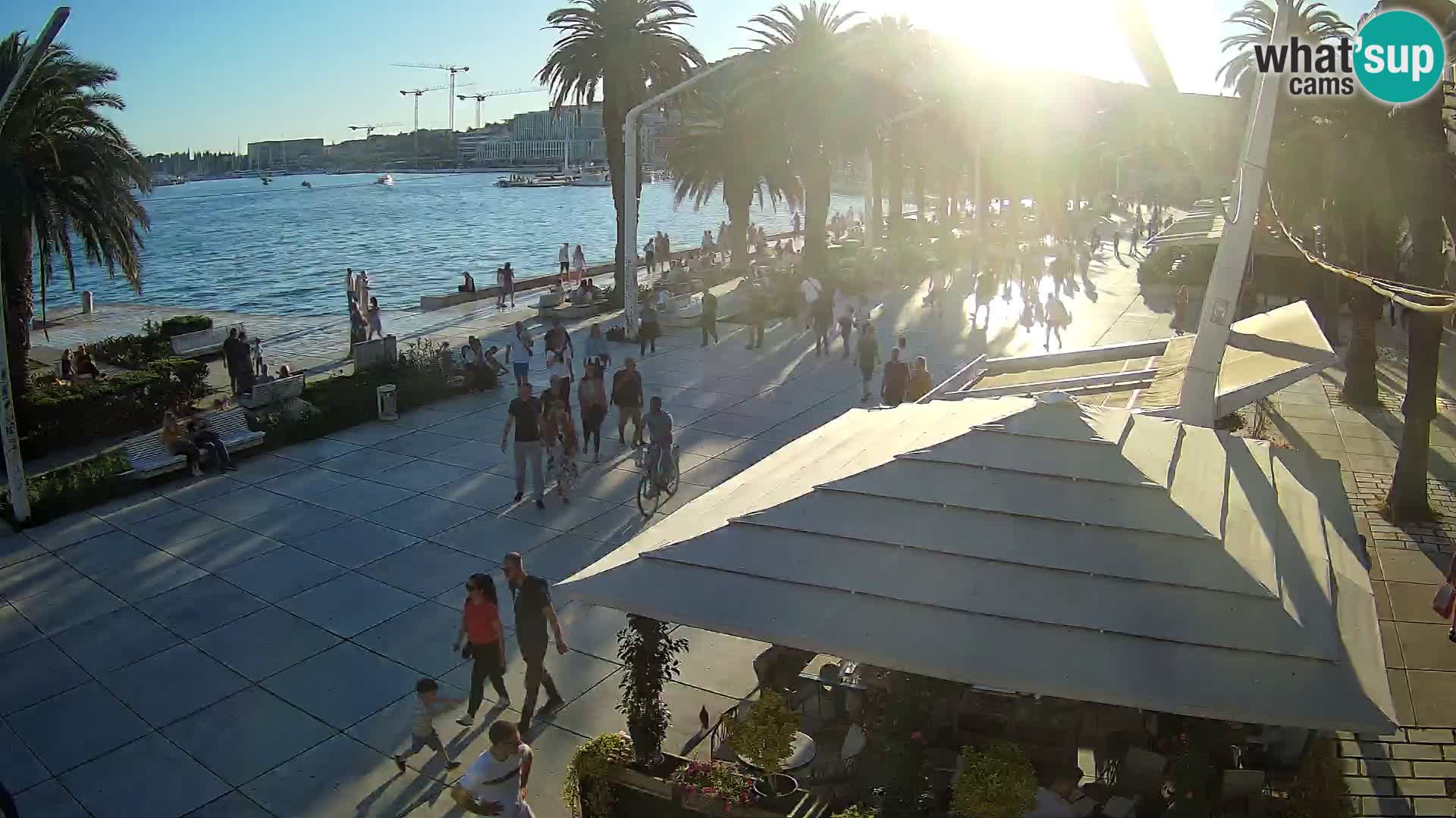 Split Riva webcam