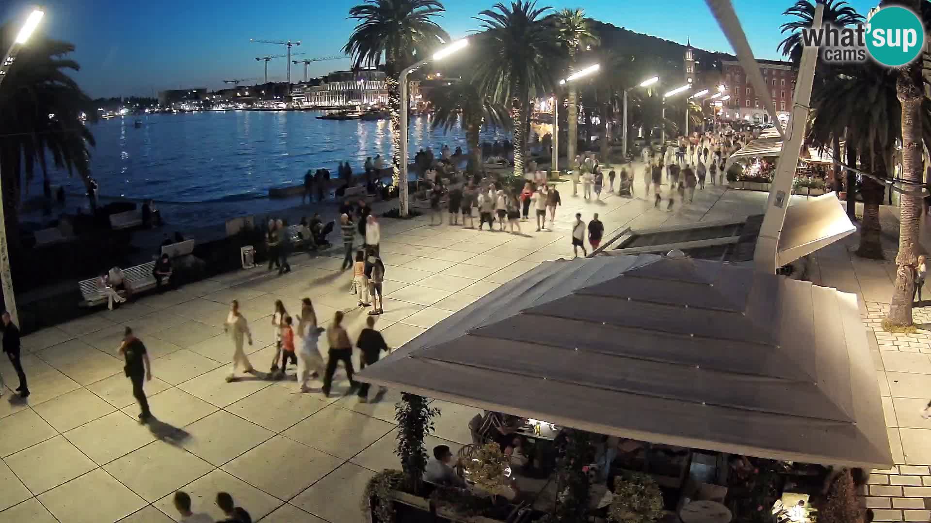 Split – Vista sulla riva di Spalato