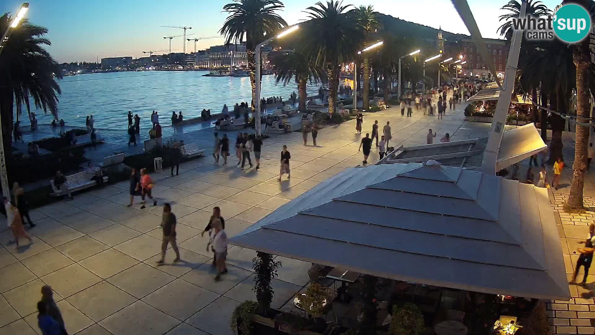 LIVE webcam Spalato riva