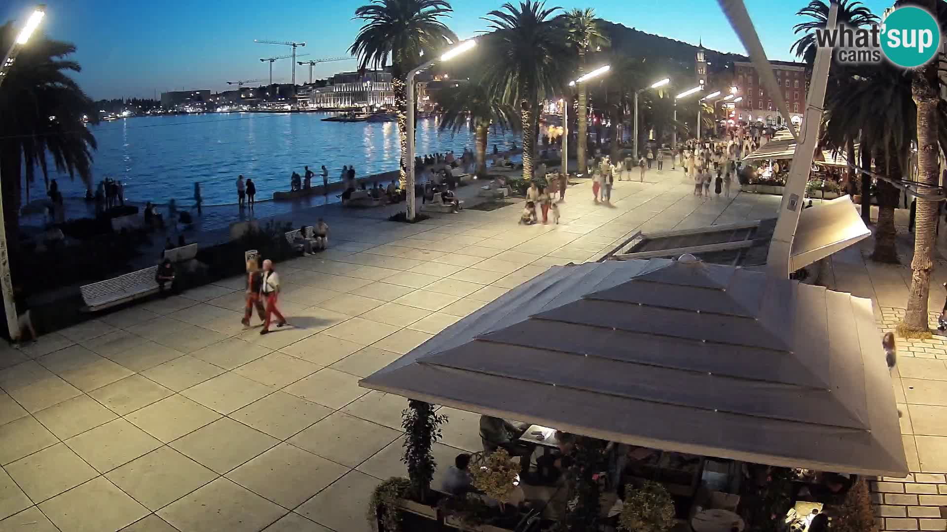 Split – pogled na splitsku rivu