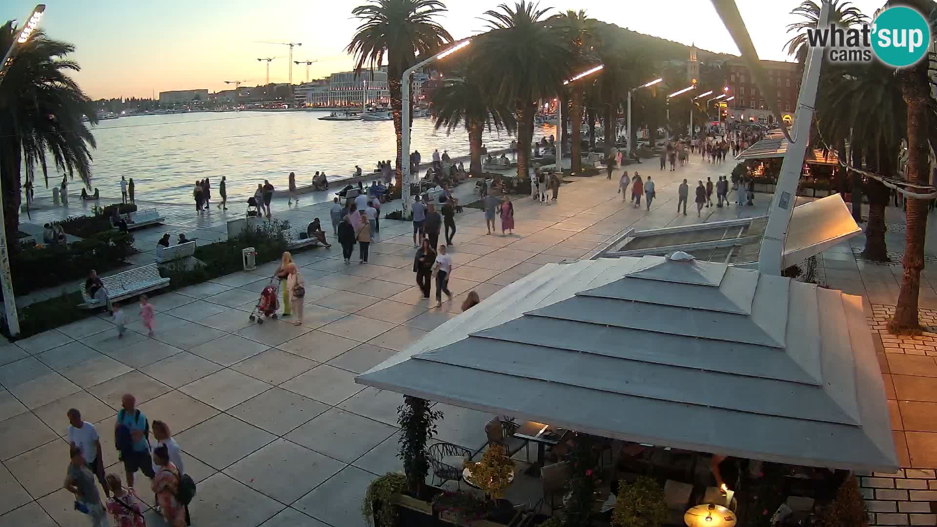 Split –  vue de Riva de Split